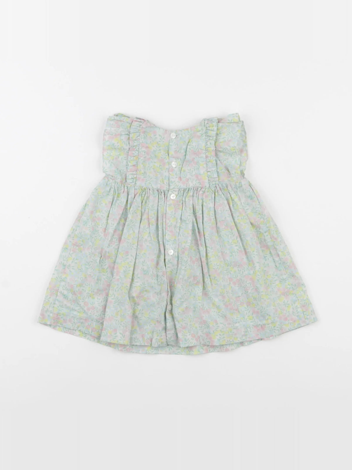 Jacadi - robe liberty multicolore - 6 mois