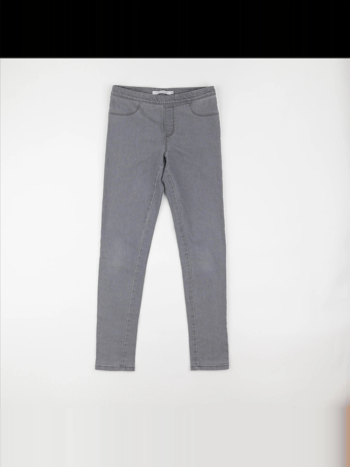 Monoprix - jegging gris - 10 ans