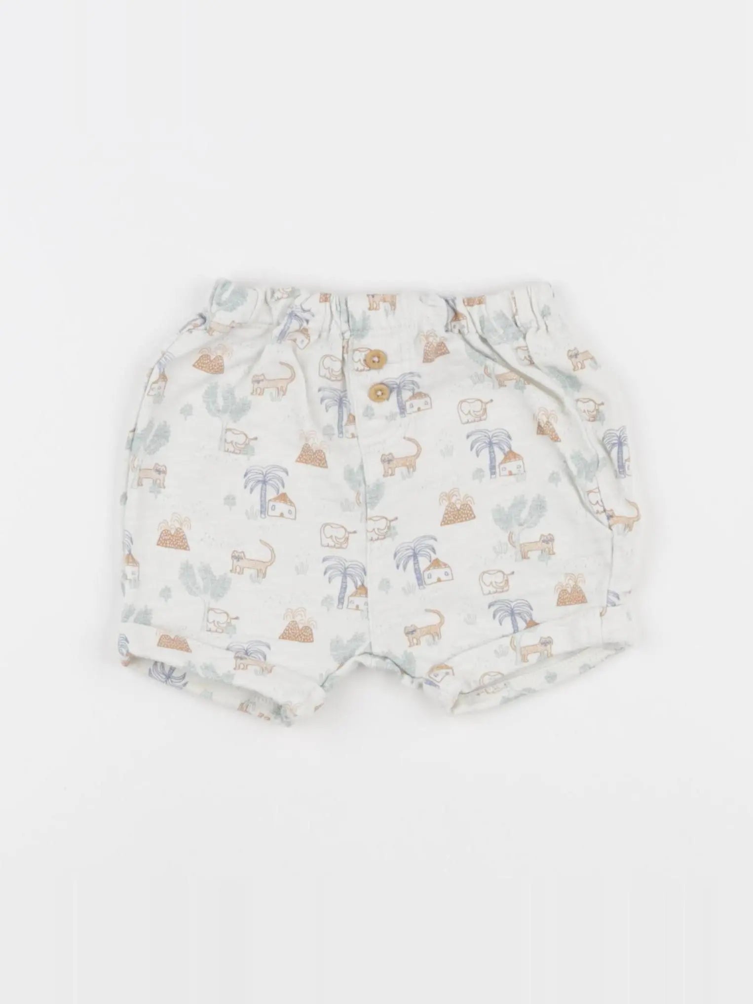 Tape à l'oeil - short multicolore - 6 mois