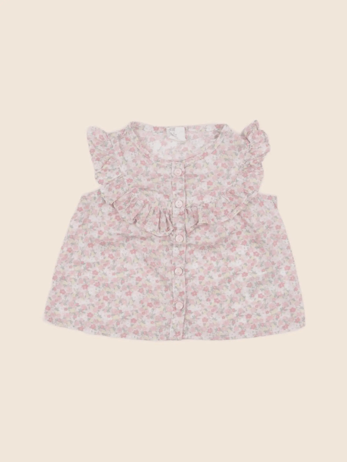 H&M - blouse multicolore - 3/6 mois