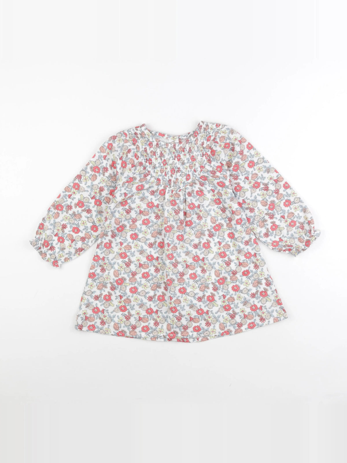 Vertbaudet - robe multicolore - 36 mois