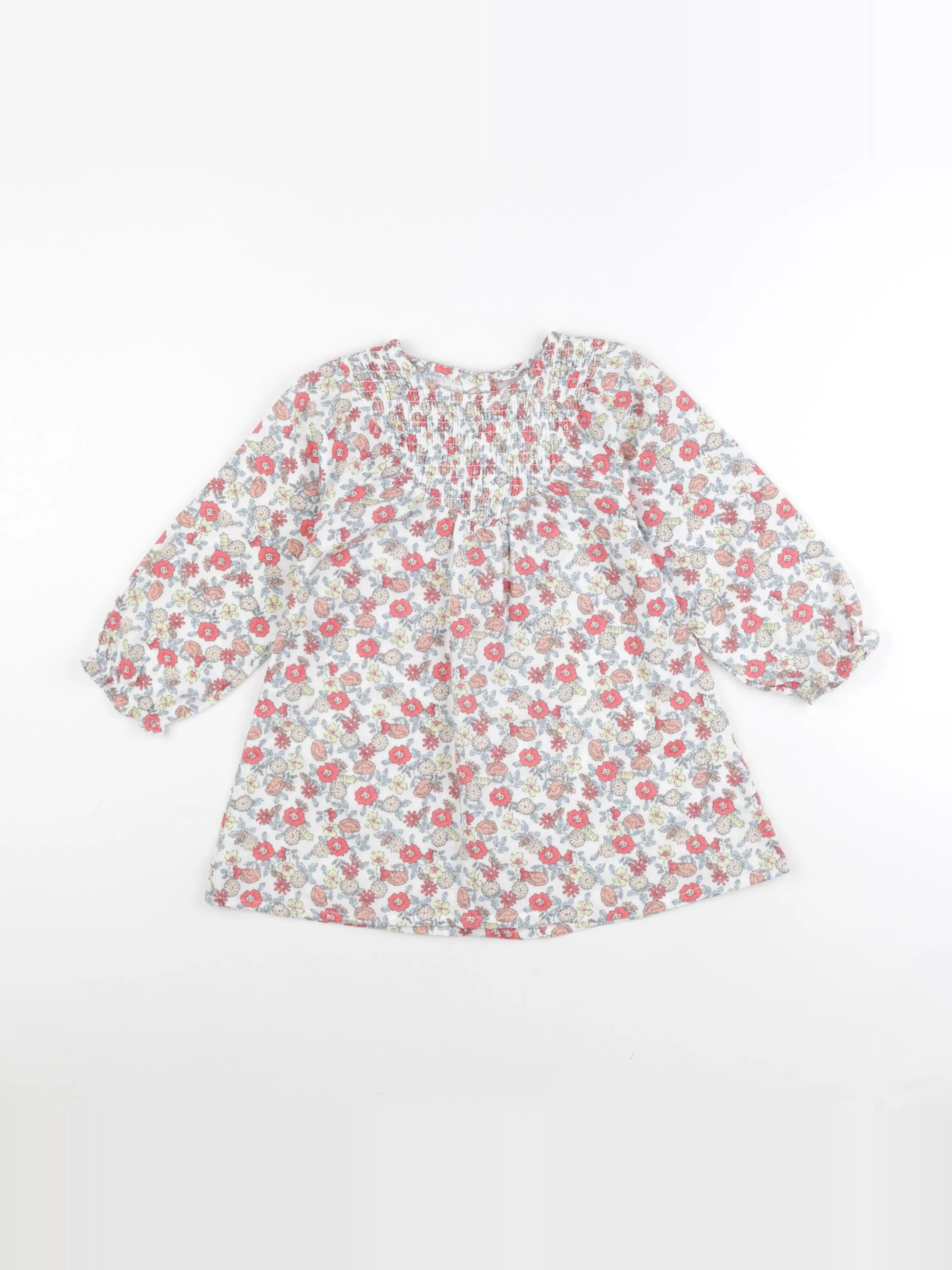 Vertbaudet - robe multicolore - 36 mois