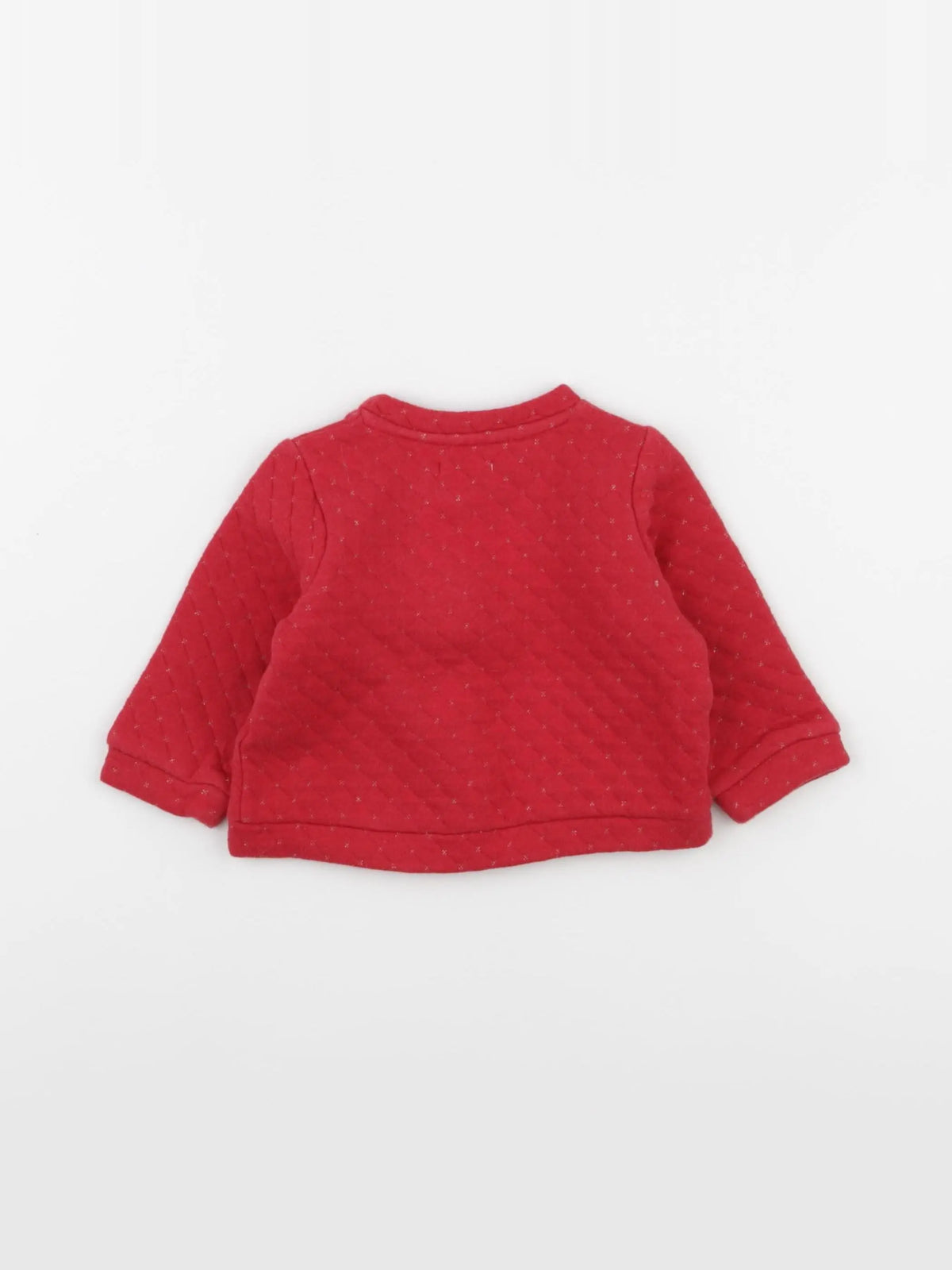 Boutchou - gilet rouge - 6 mois