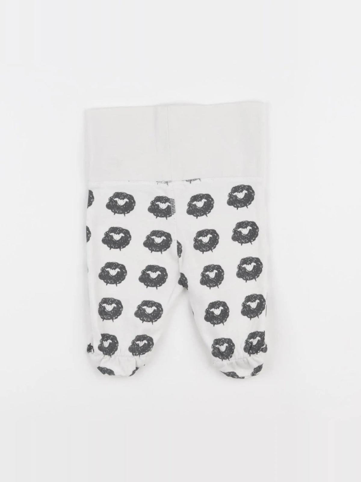Natalys - legging blanc, noir - 3 mois