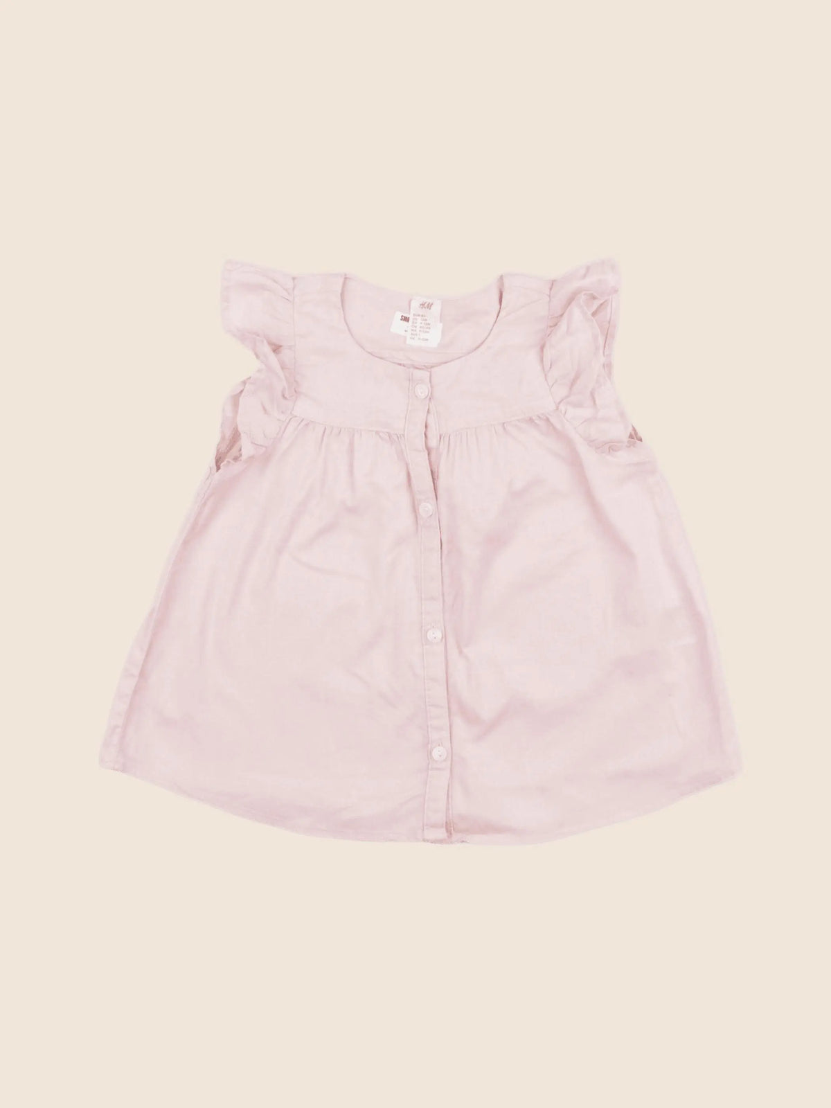 H&M - robe rose - 9/12 mois