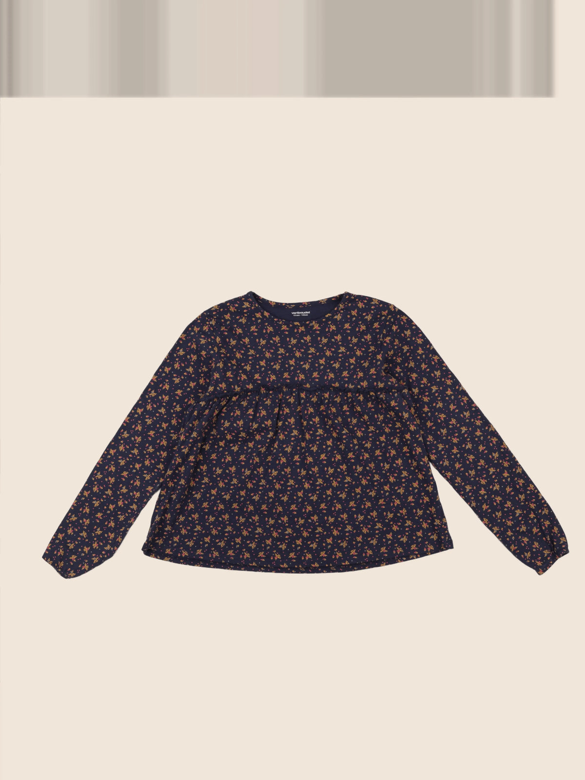 Vertbaudet - tee-shirt bleu - 12 ans