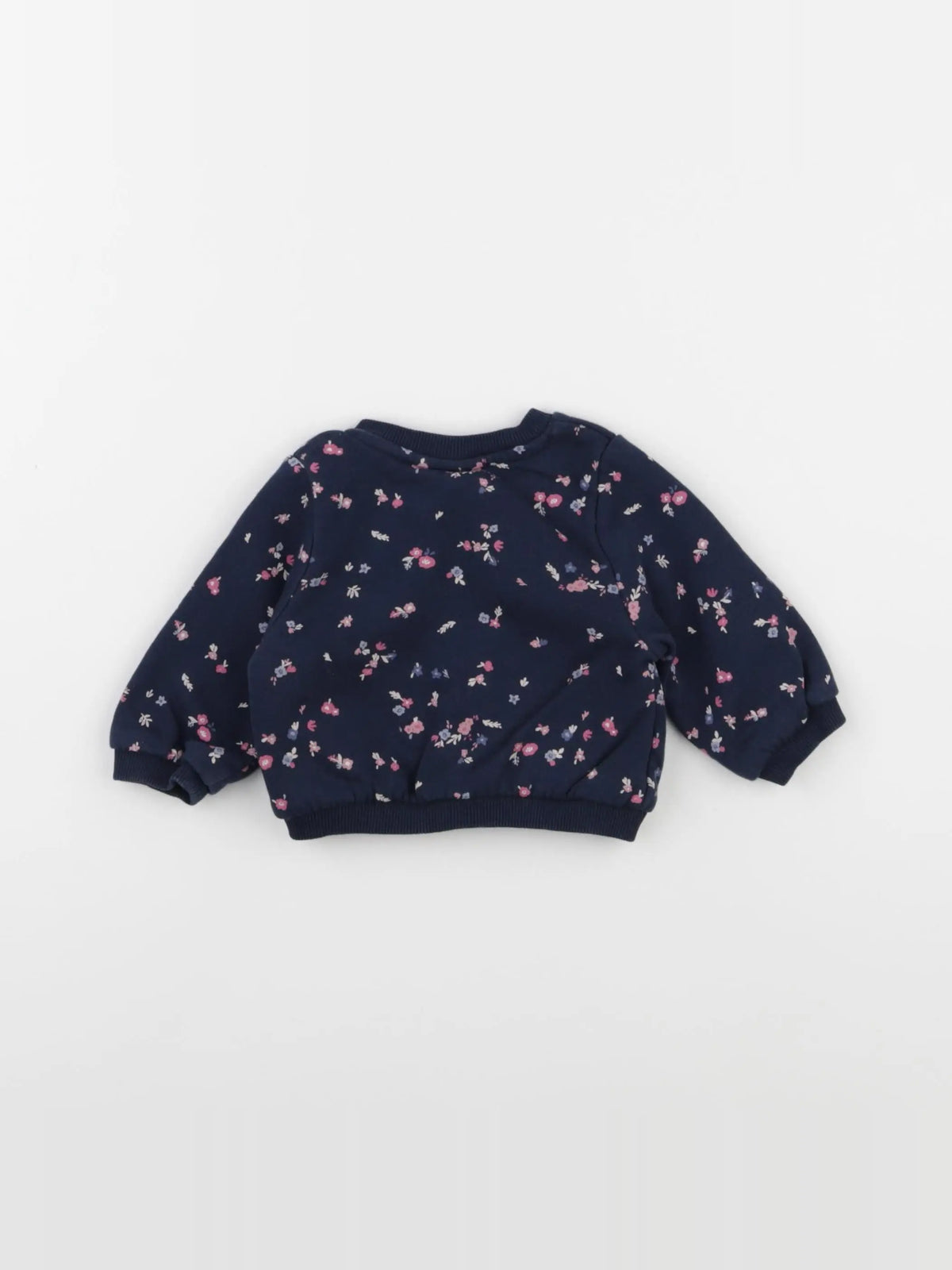 Tape à l'oeil - sweat bleu - 3 mois