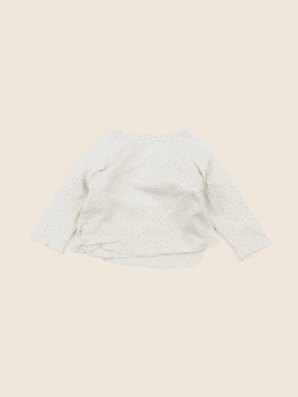 Vertbaudet - tee-shirt beige - 6 mois