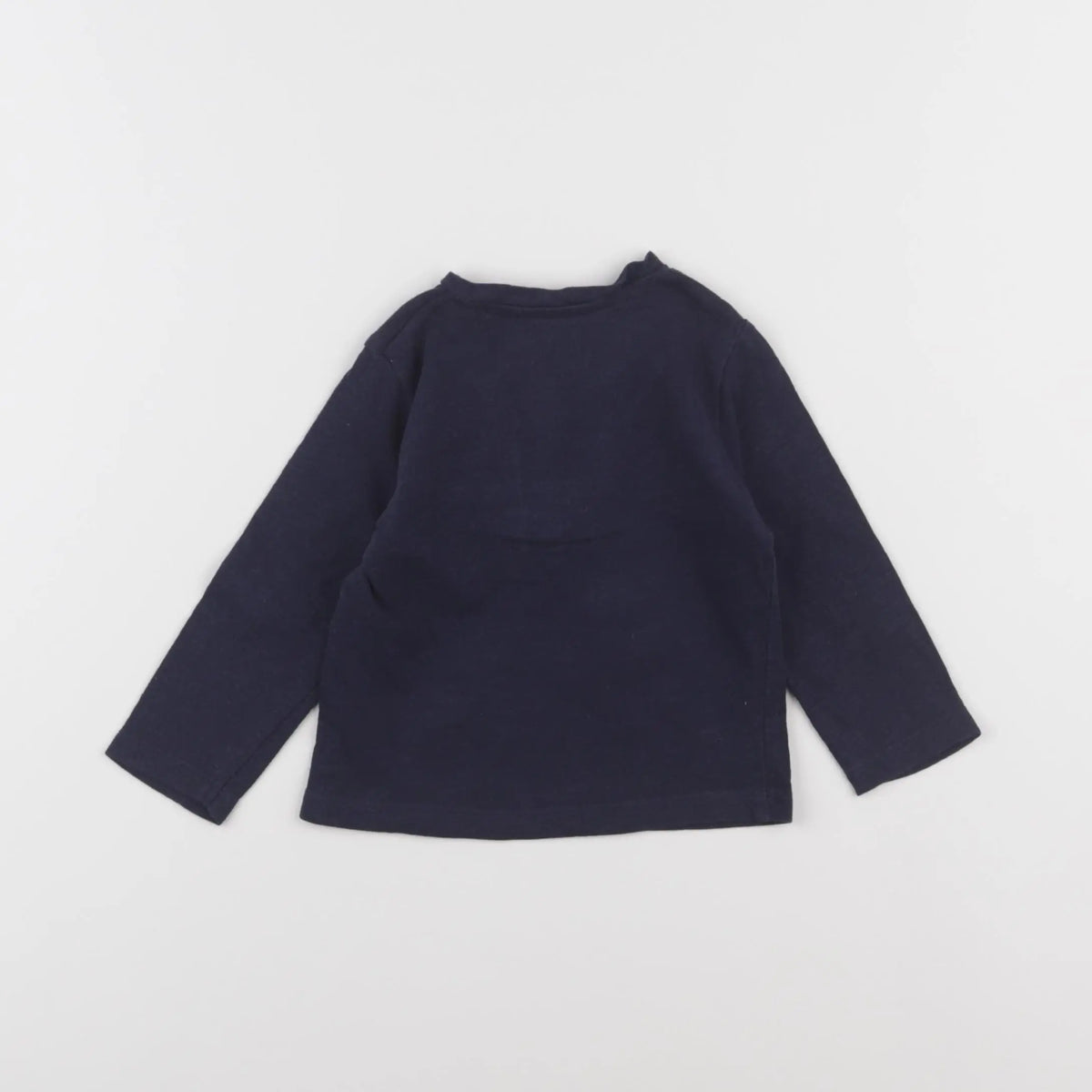 Vertbaudet - tee-shirt bleu - 6 mois