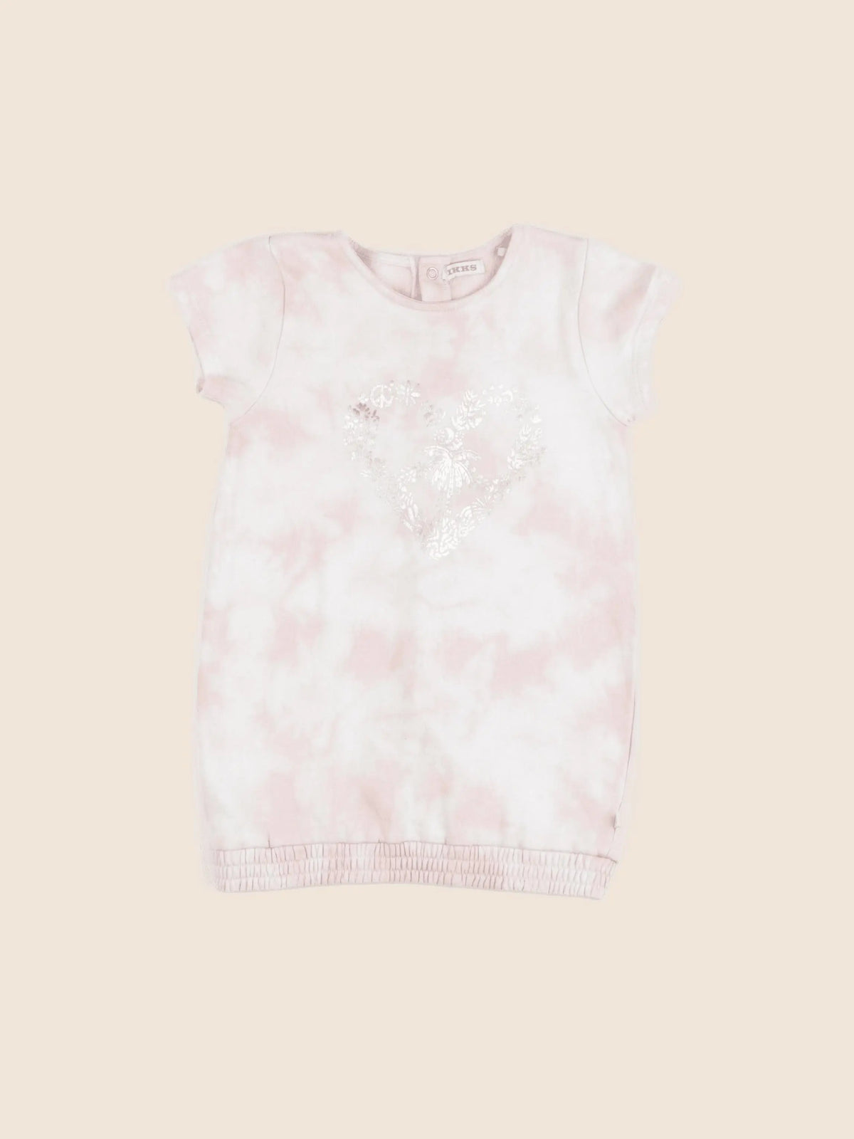 IKKS - robe rose - 2 ans