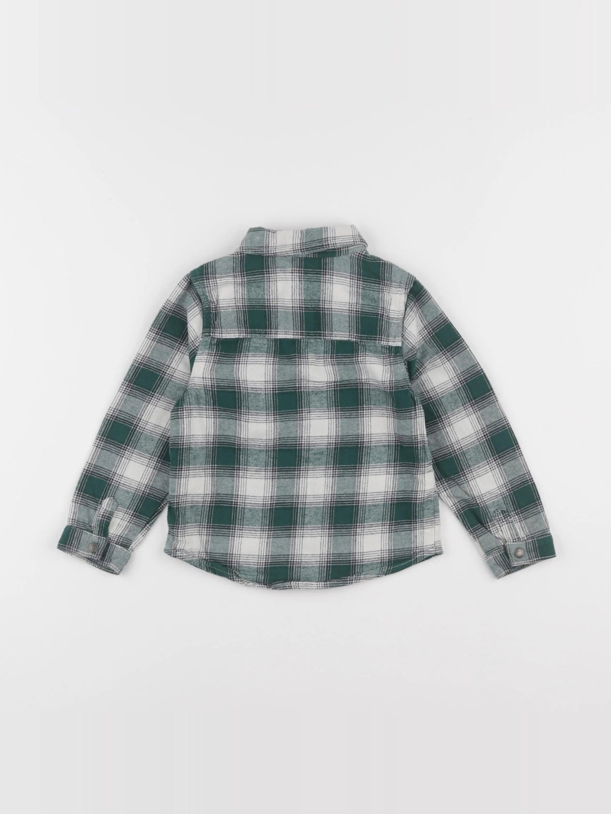 Vertbaudet - chemise vert - 36 mois