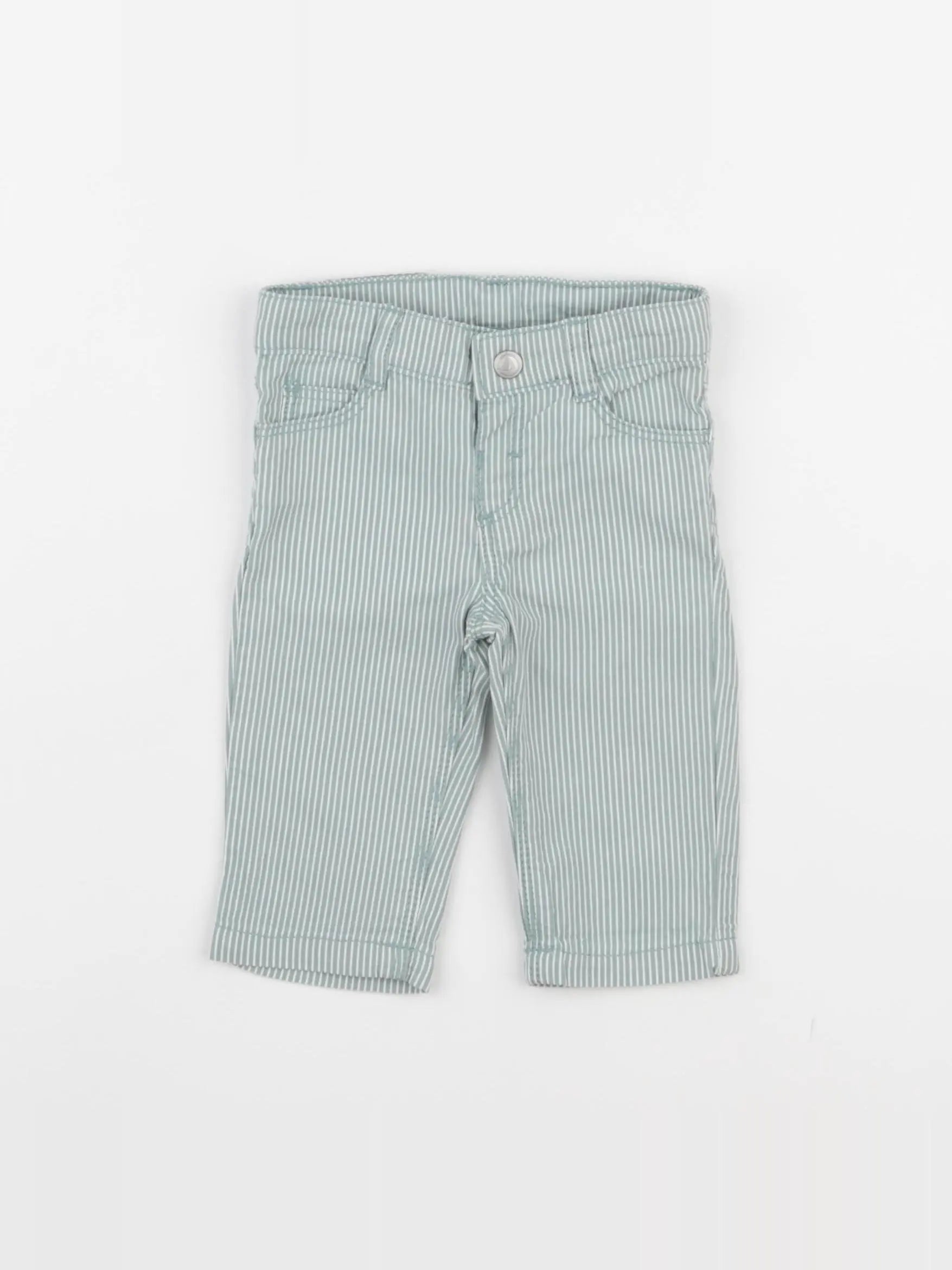 Petit Bateau - short vert - 3 mois