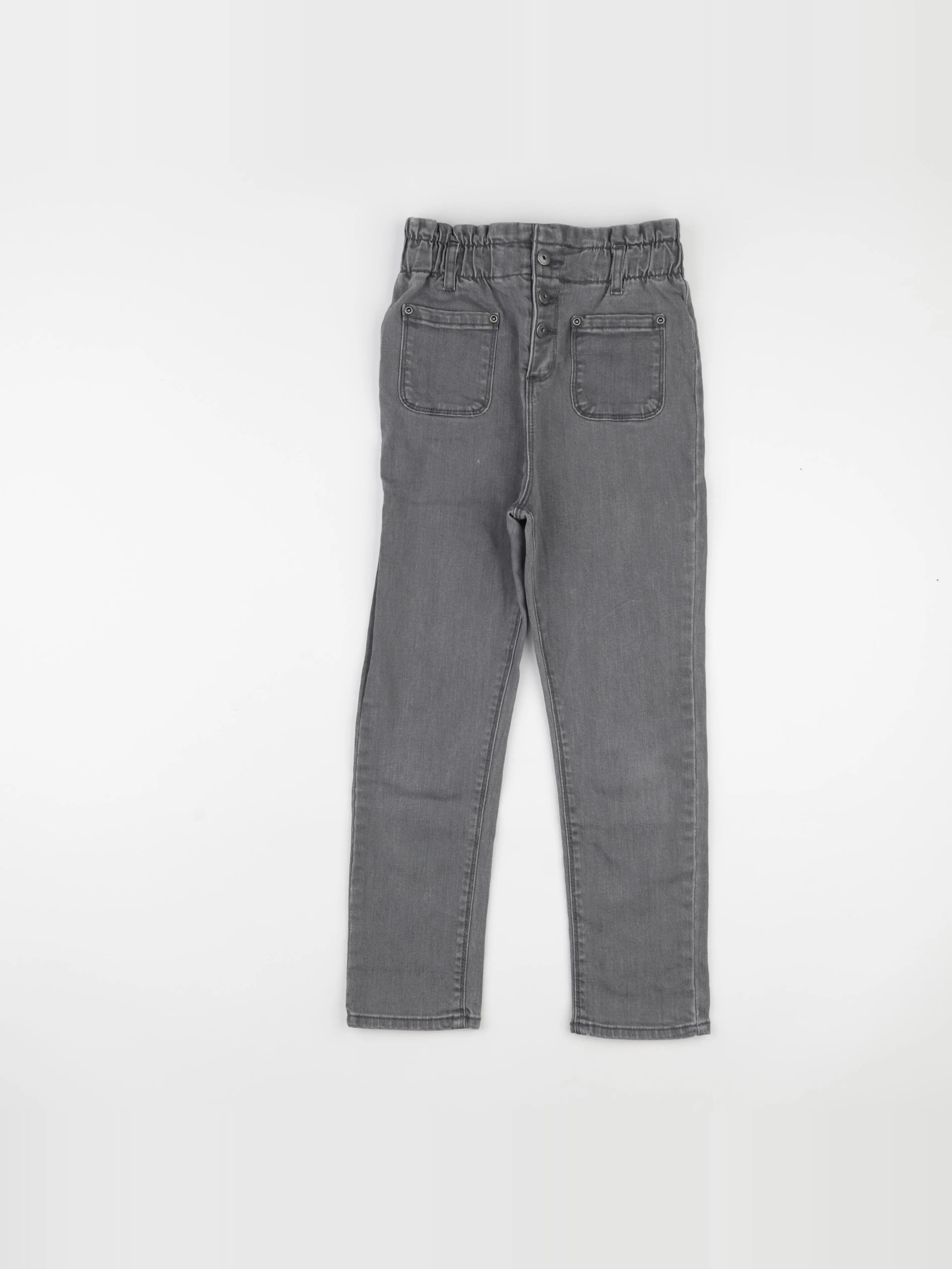 Vertbaudet - jean gris - 9 ans