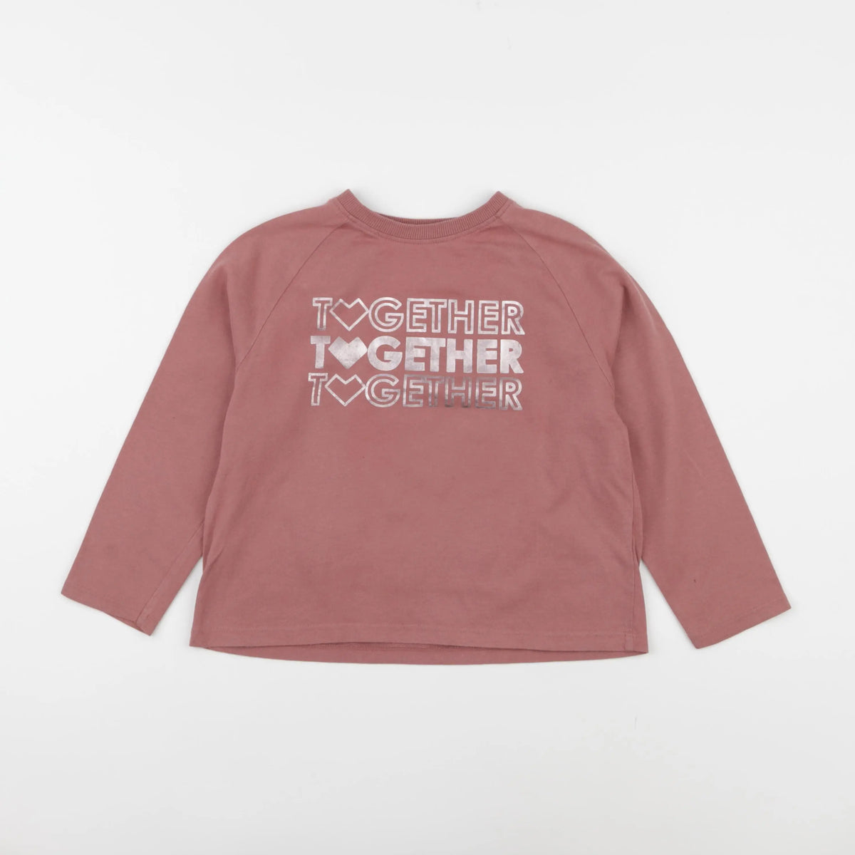 Vertbaudet - tee-shirt rose - 6 ans
