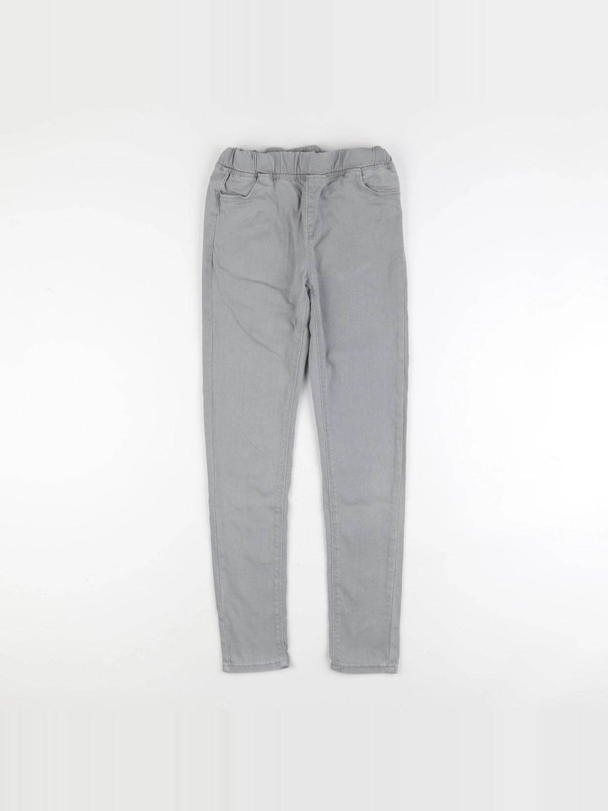 Vertbaudet - jegging gris - 12 ans