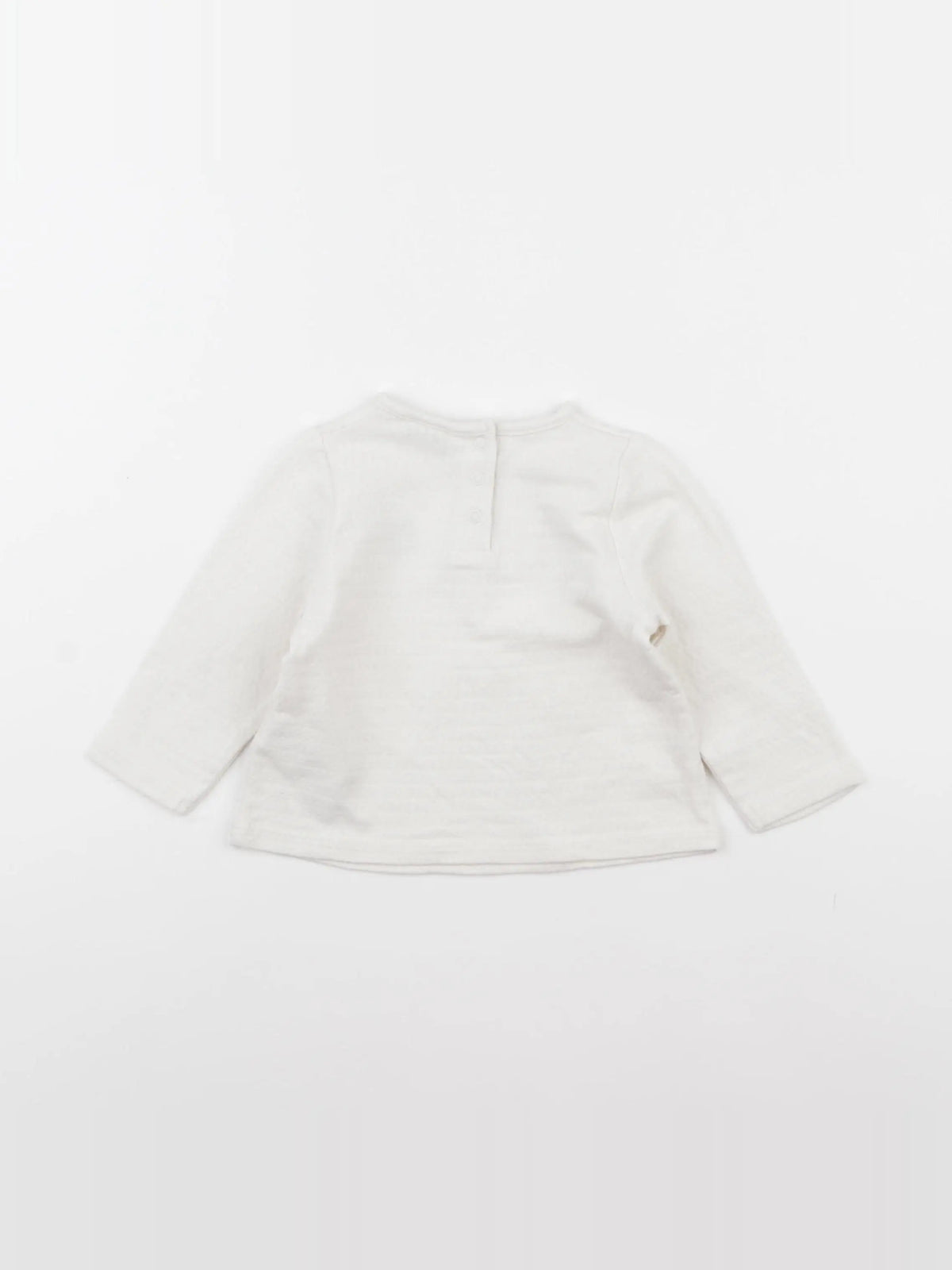 Tape à l'oeil - pull blanc - 6 mois