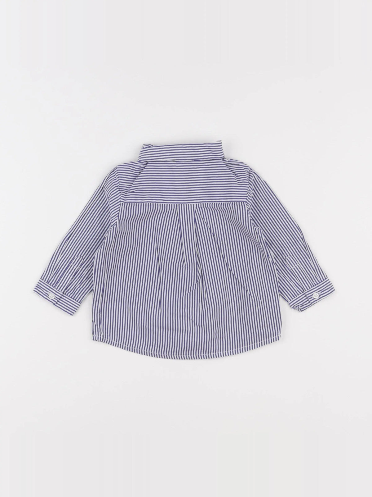 Jacadi - chemise bleu - 6 mois