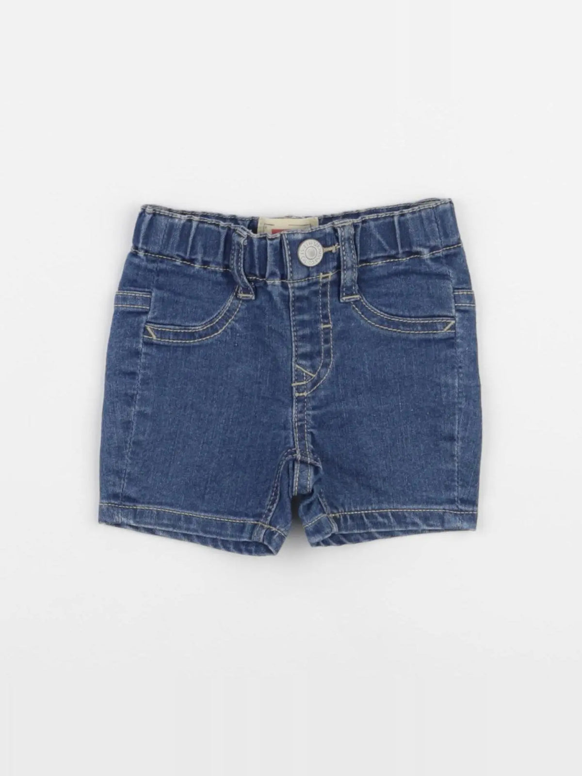 Levi's - short bleu - 6 mois