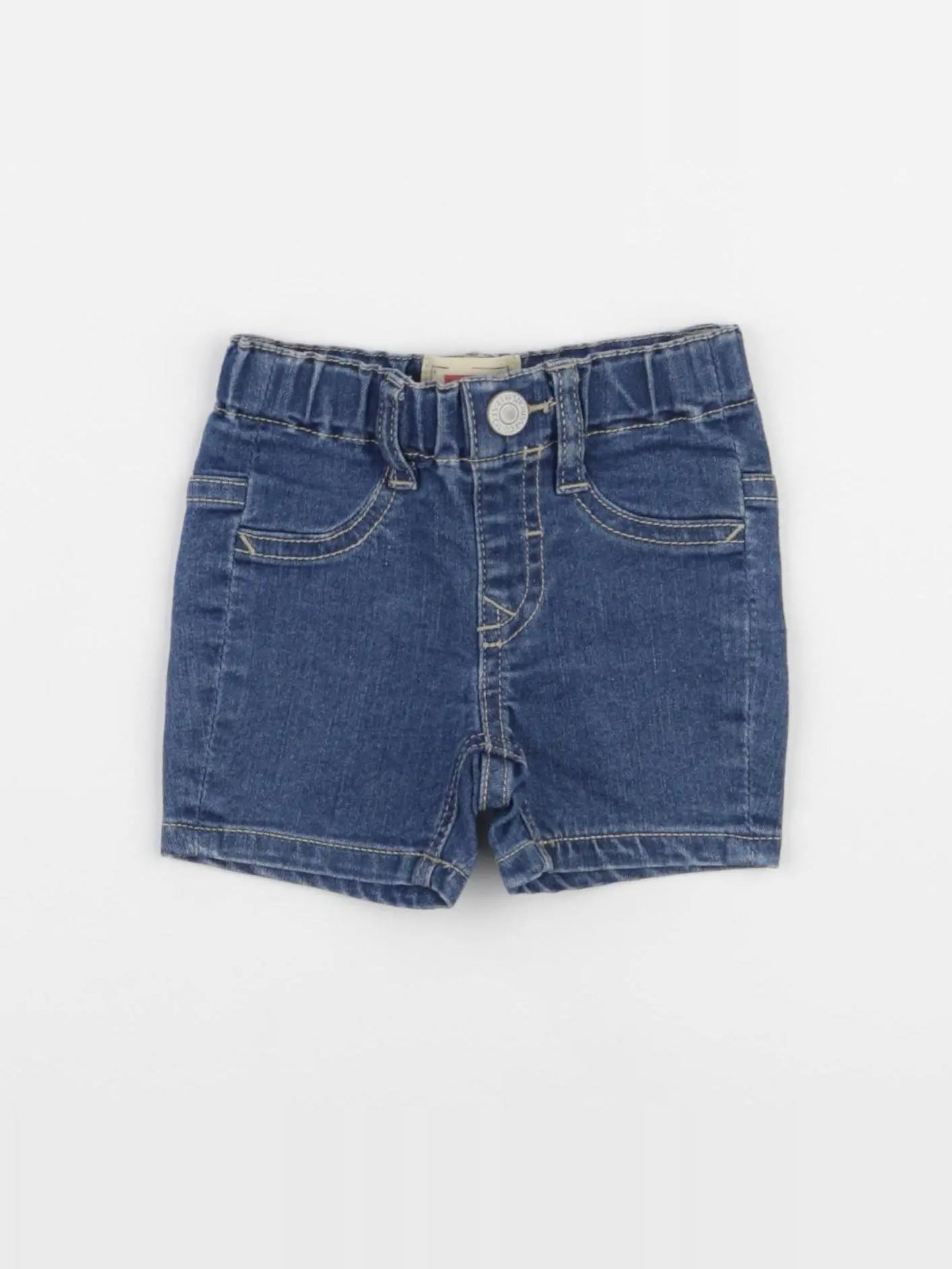 Levi's - short bleu - 6 mois