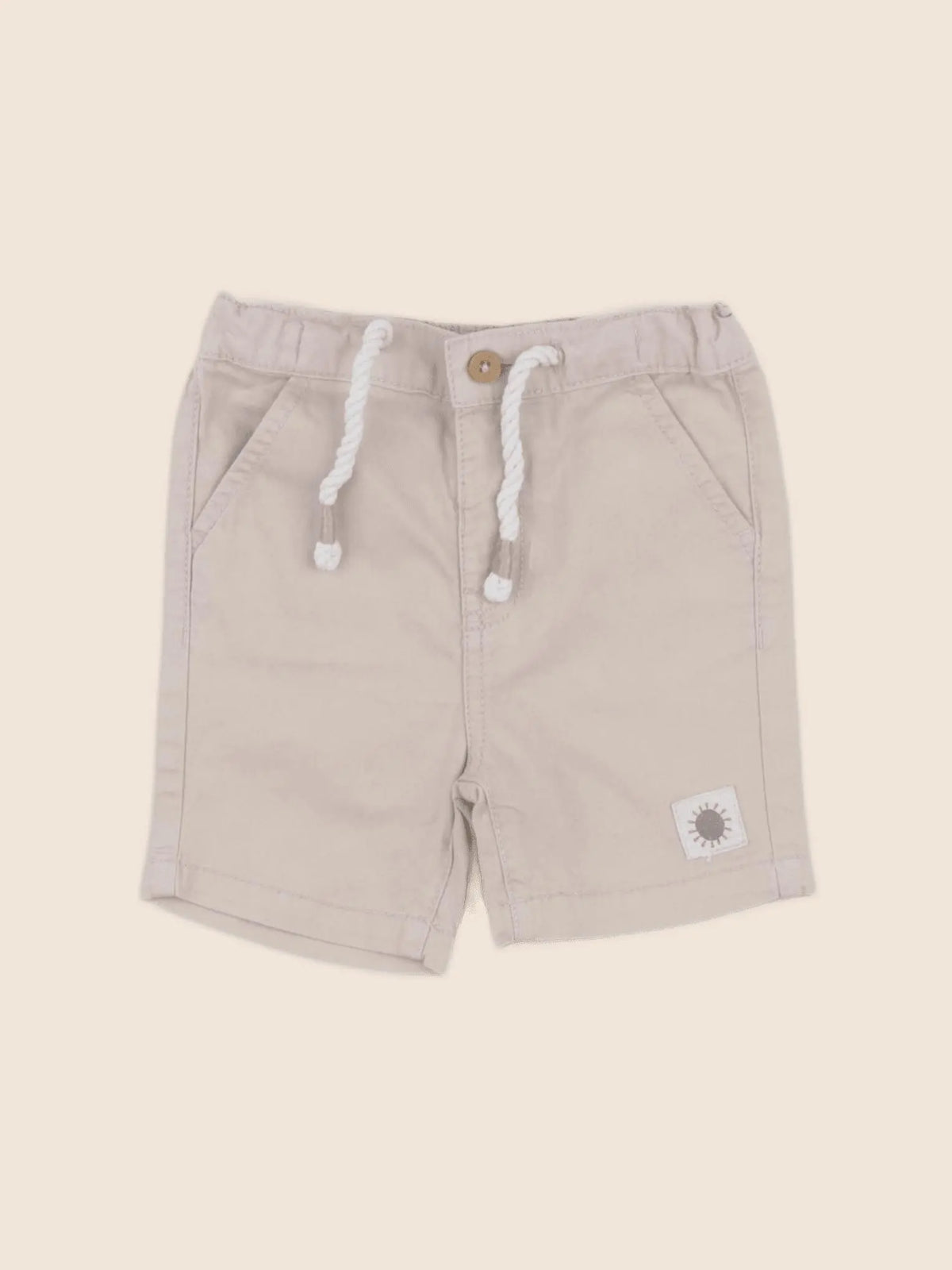 Vertbaudet - short beige - 6 mois