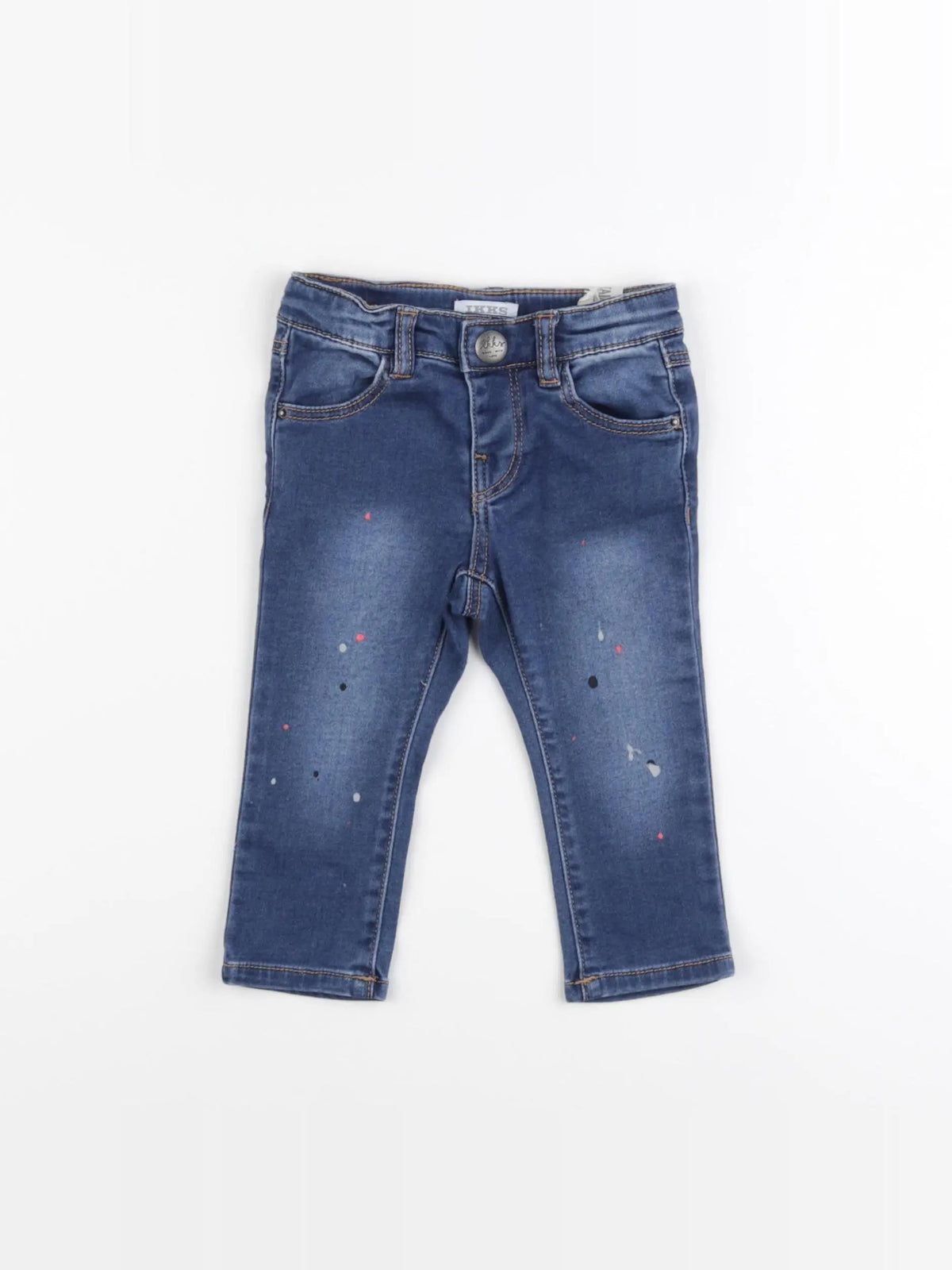IKKS - jean bleu - 6 mois
