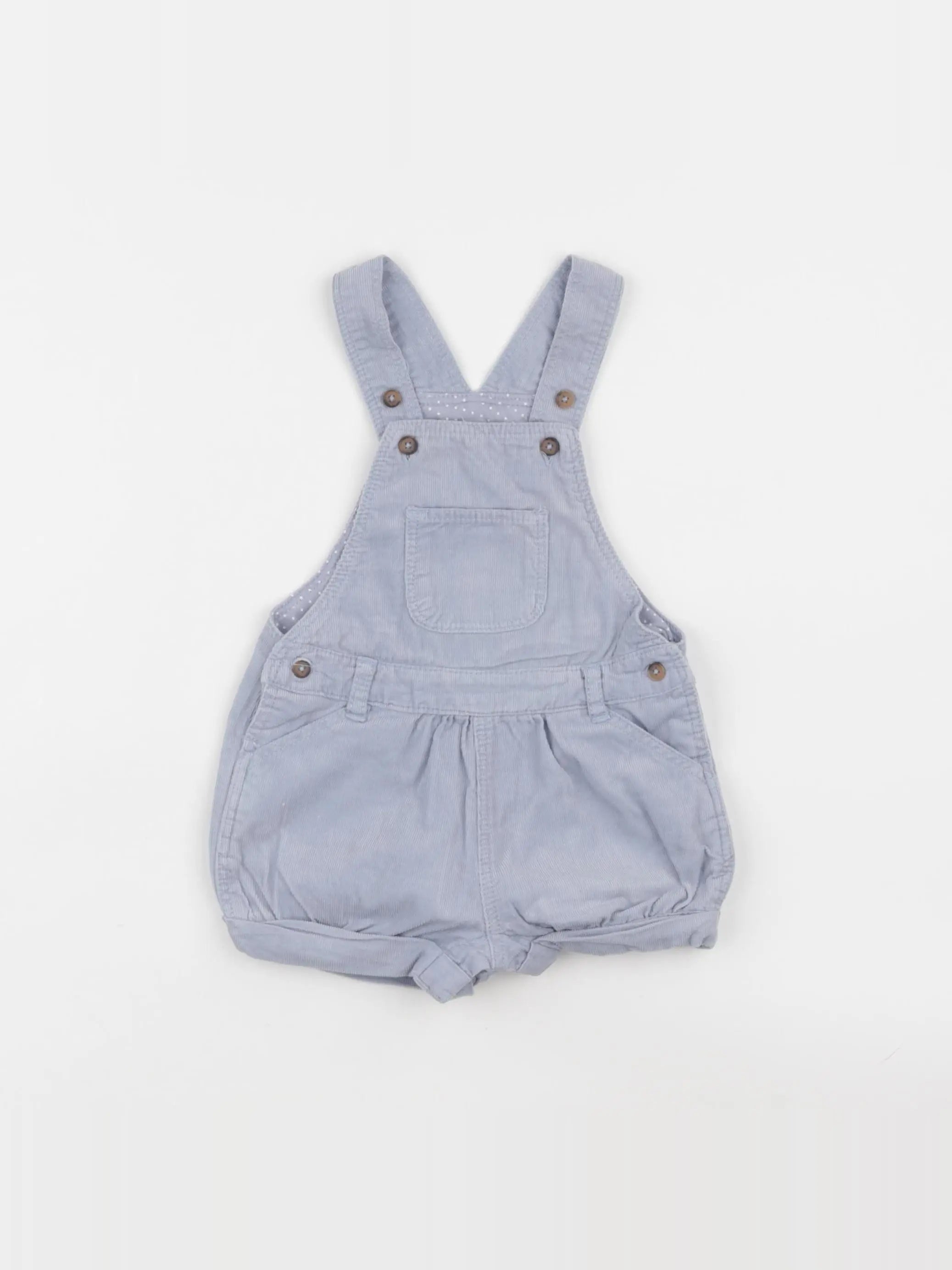 Boutchou - salopette bleu - 6 mois