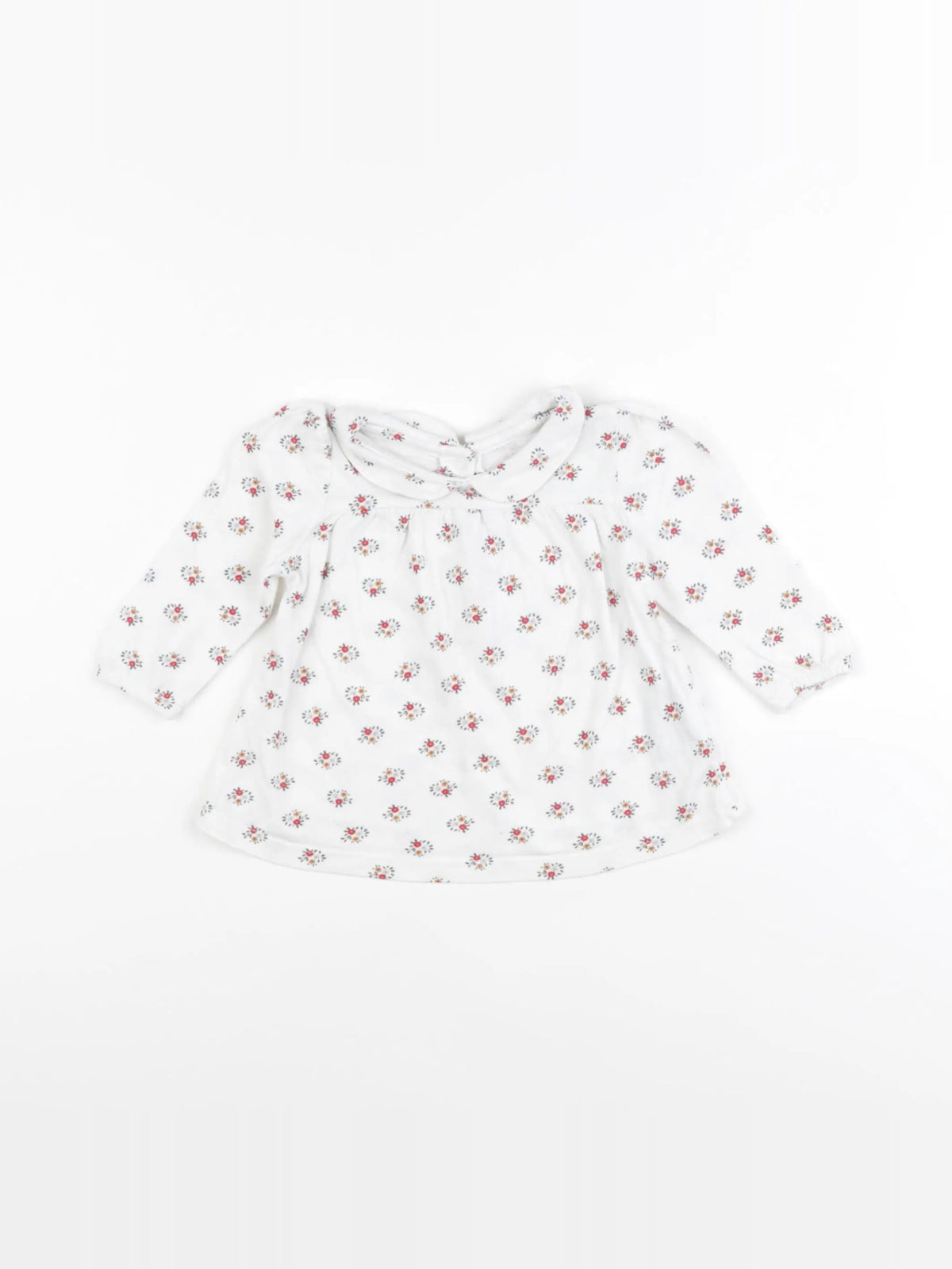 Boutchou - tee-shirt blanc - 6 mois