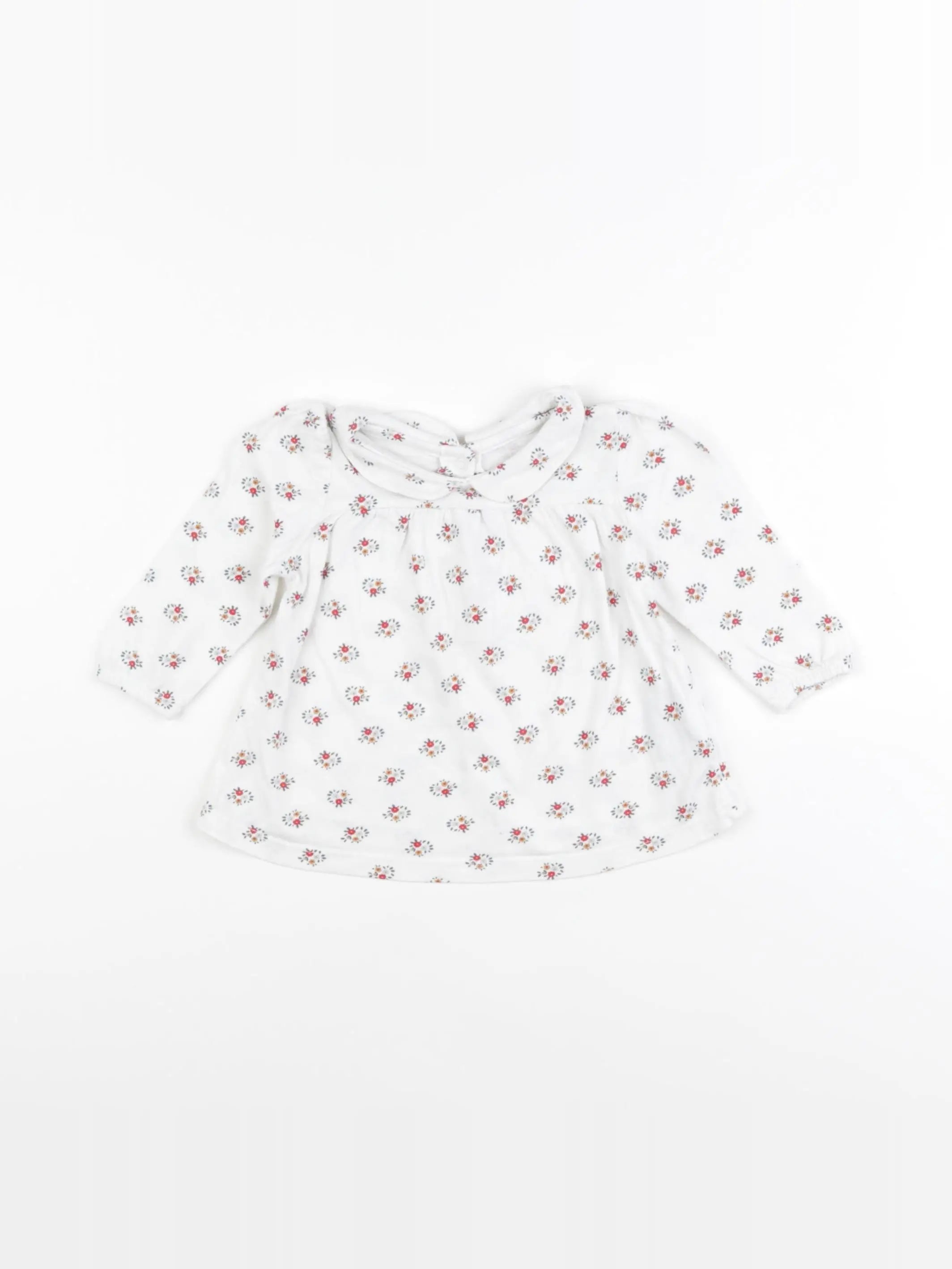 Boutchou - tee-shirt blanc - 6 mois