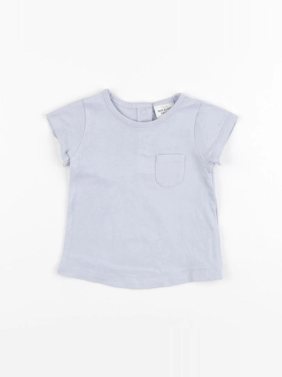 Tape à l'oeil - tee-shirt bleu - 3 mois