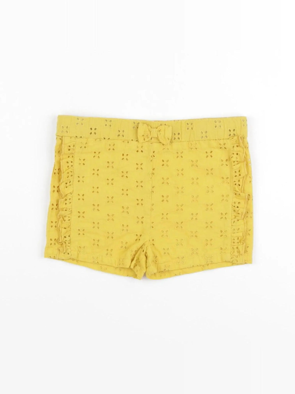 Vertbaudet - short jaune - 18 mois