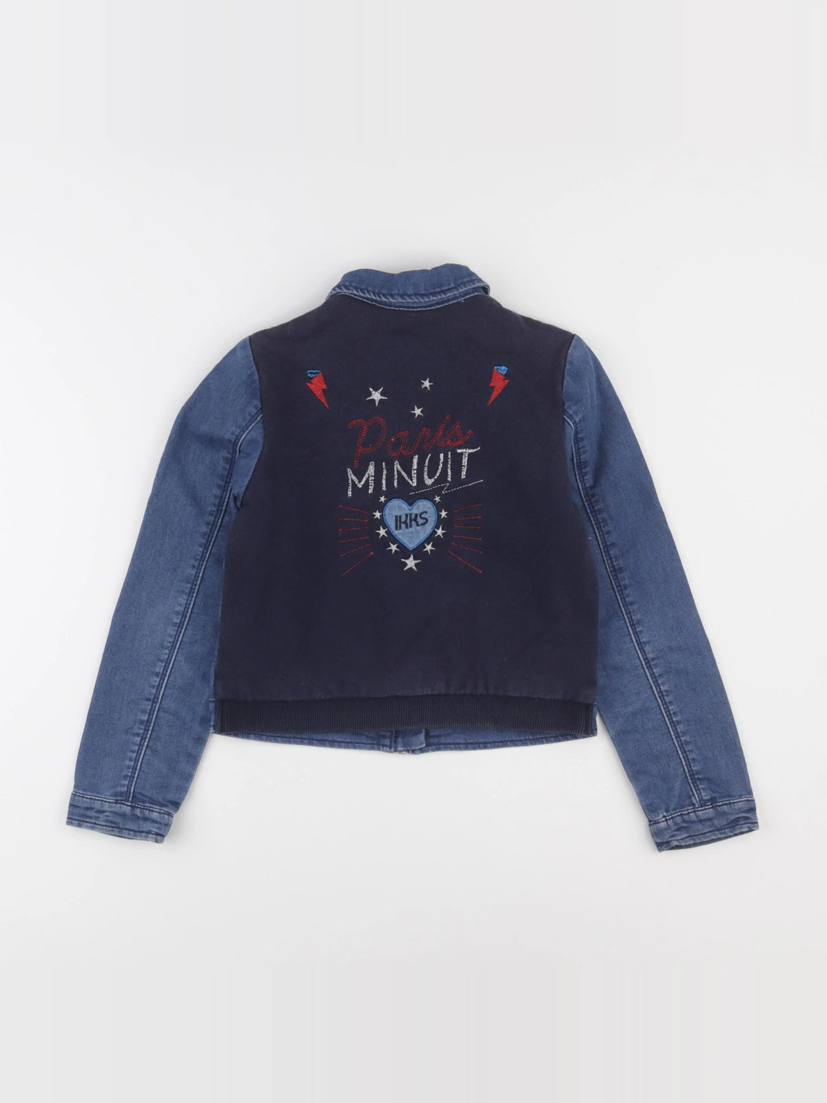 IKKS - veste bleu - 8 ans