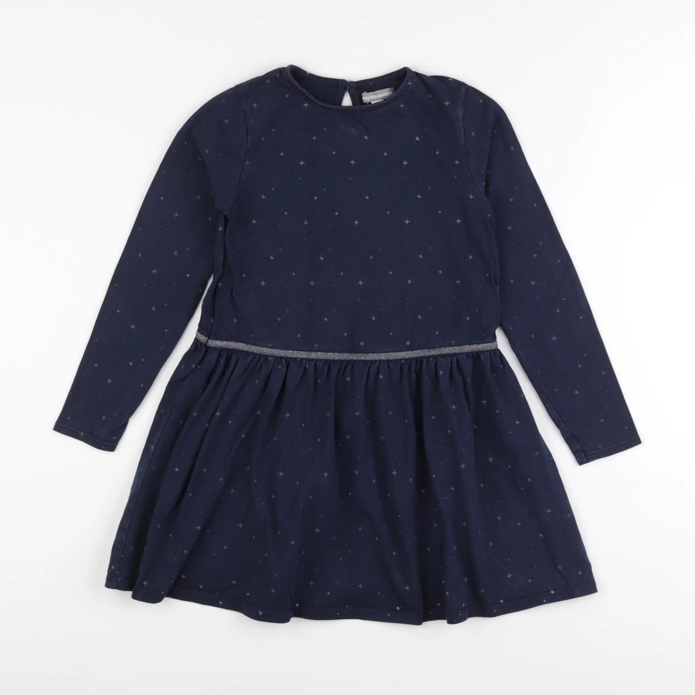 Vertbaudet - robe bleu - 8 ans