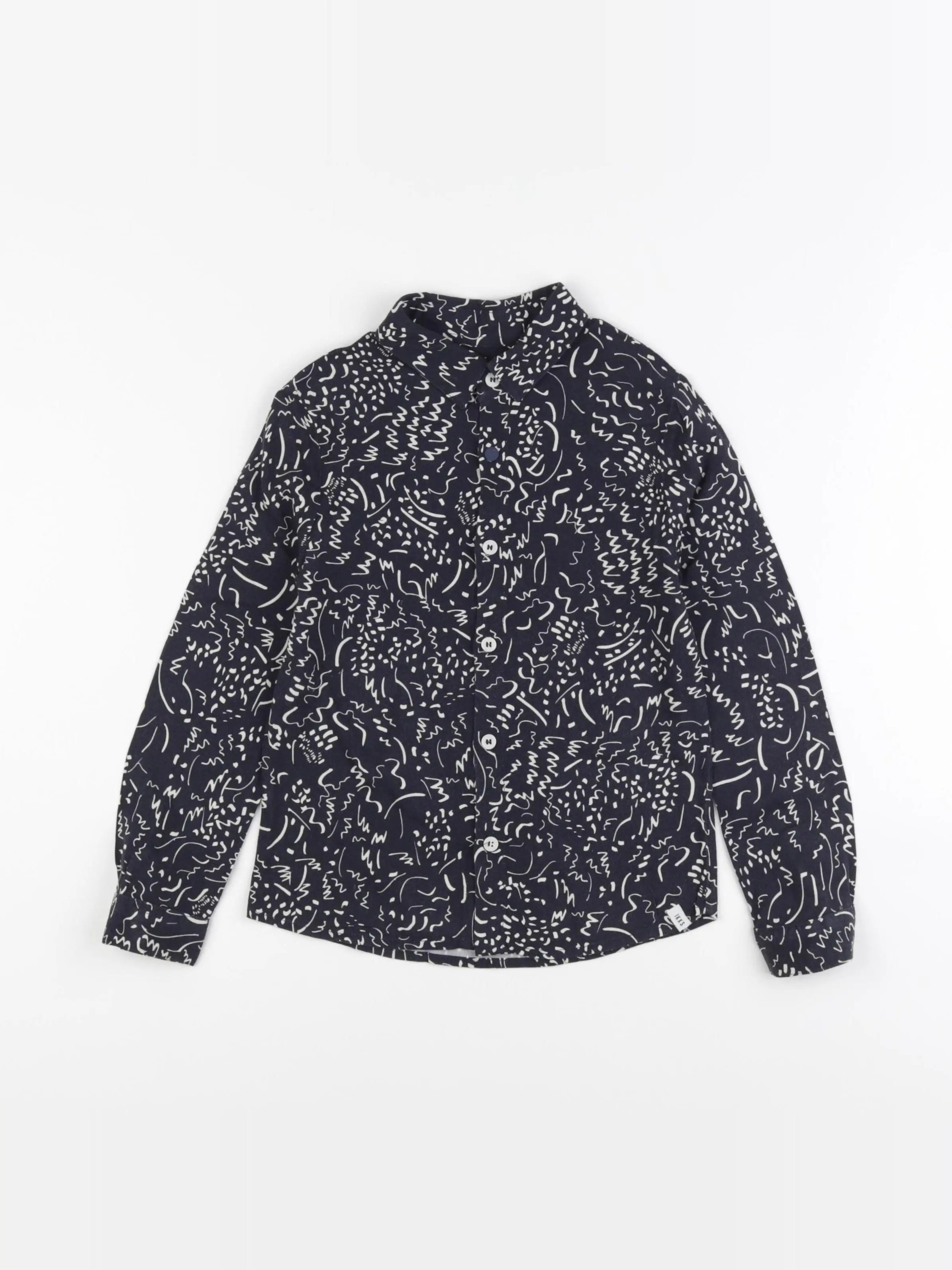 IKKS - chemise blanc, noir - 5 ans