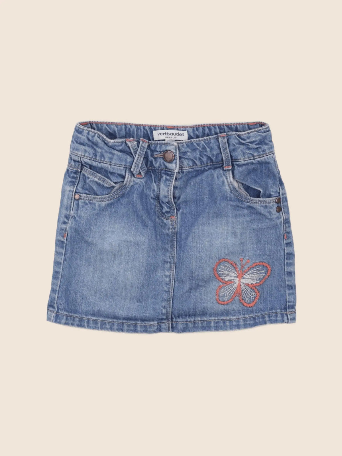 Vertbaudet - jupe bleu - 5 ans