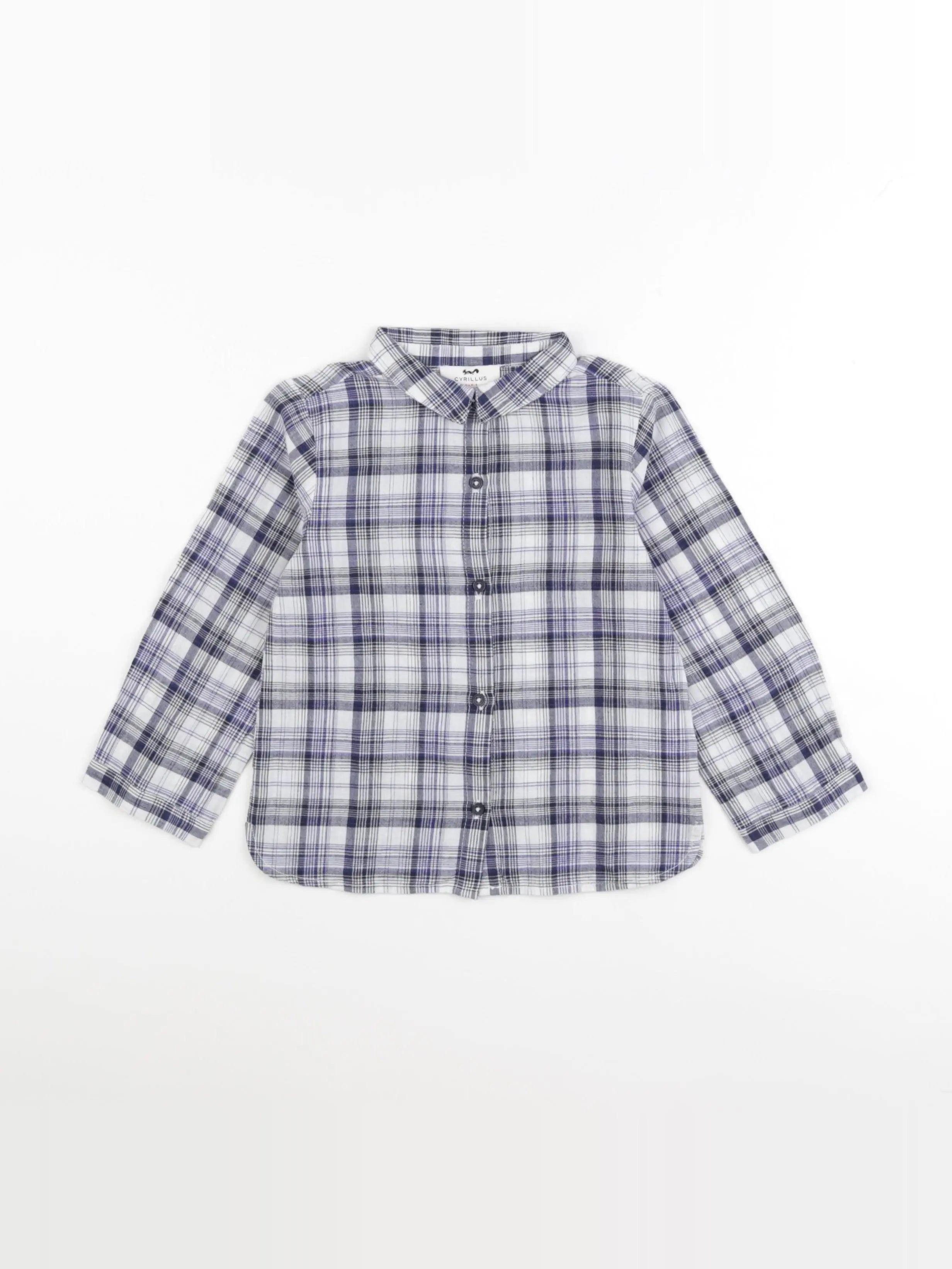 Cyrillus - chemise bleu - 36 mois