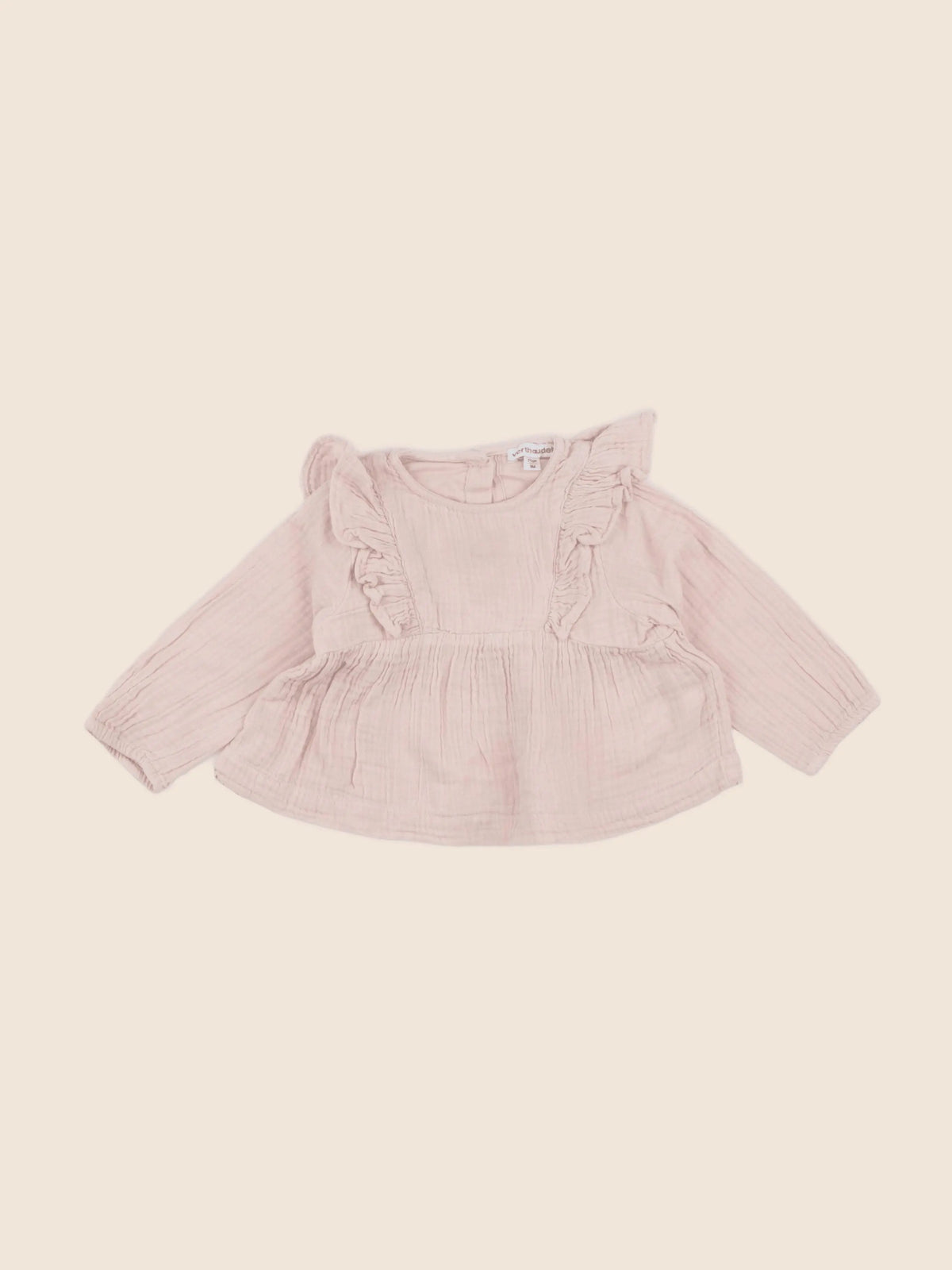 Vertbaudet - blouse rose - 9 mois