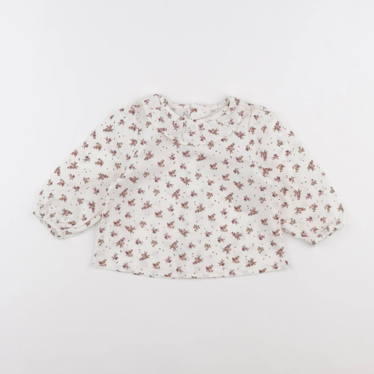 Vertbaudet - blouse blanc - 12 mois