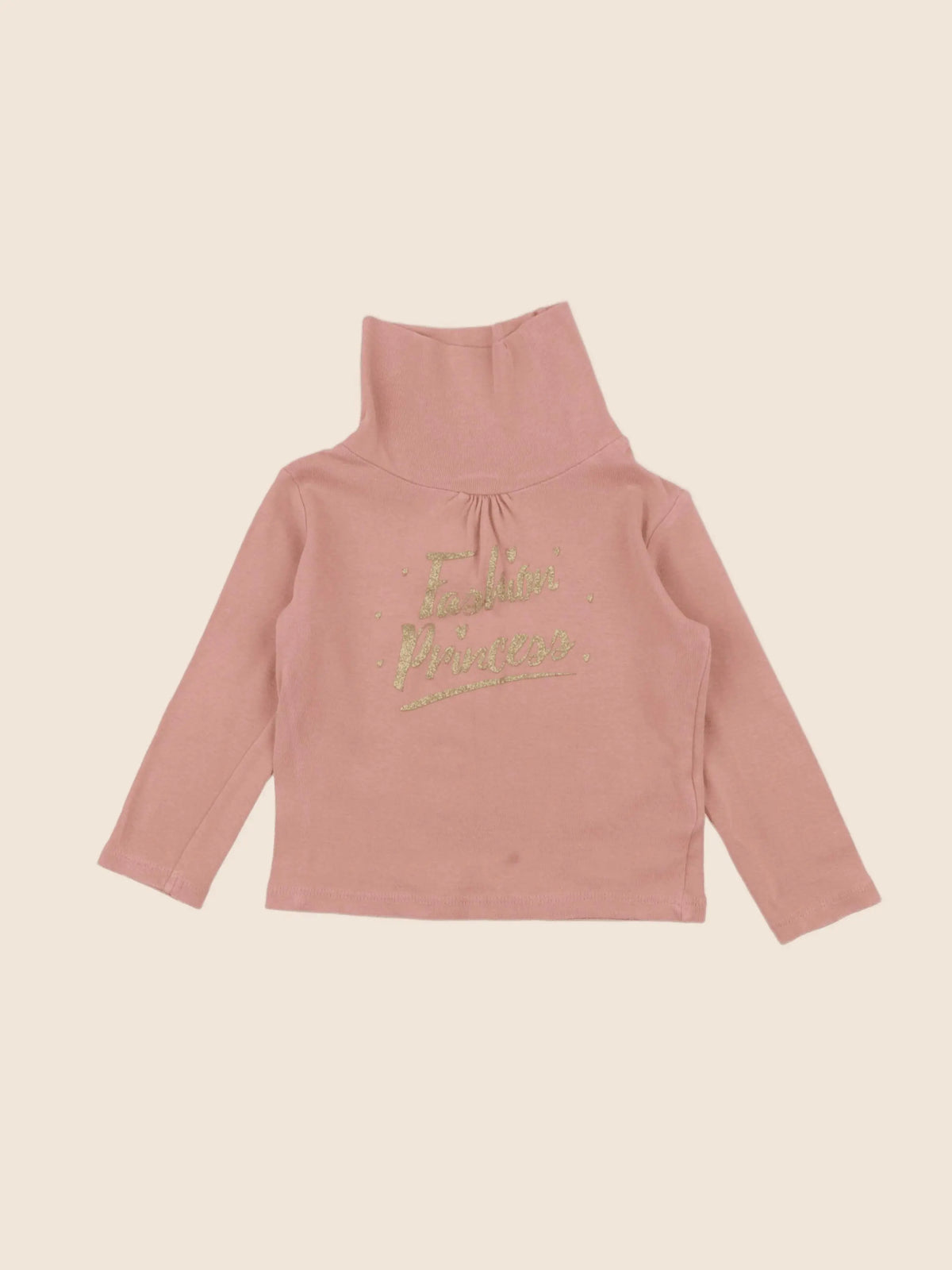 Vertbaudet - sous-pull rose - 2 ans