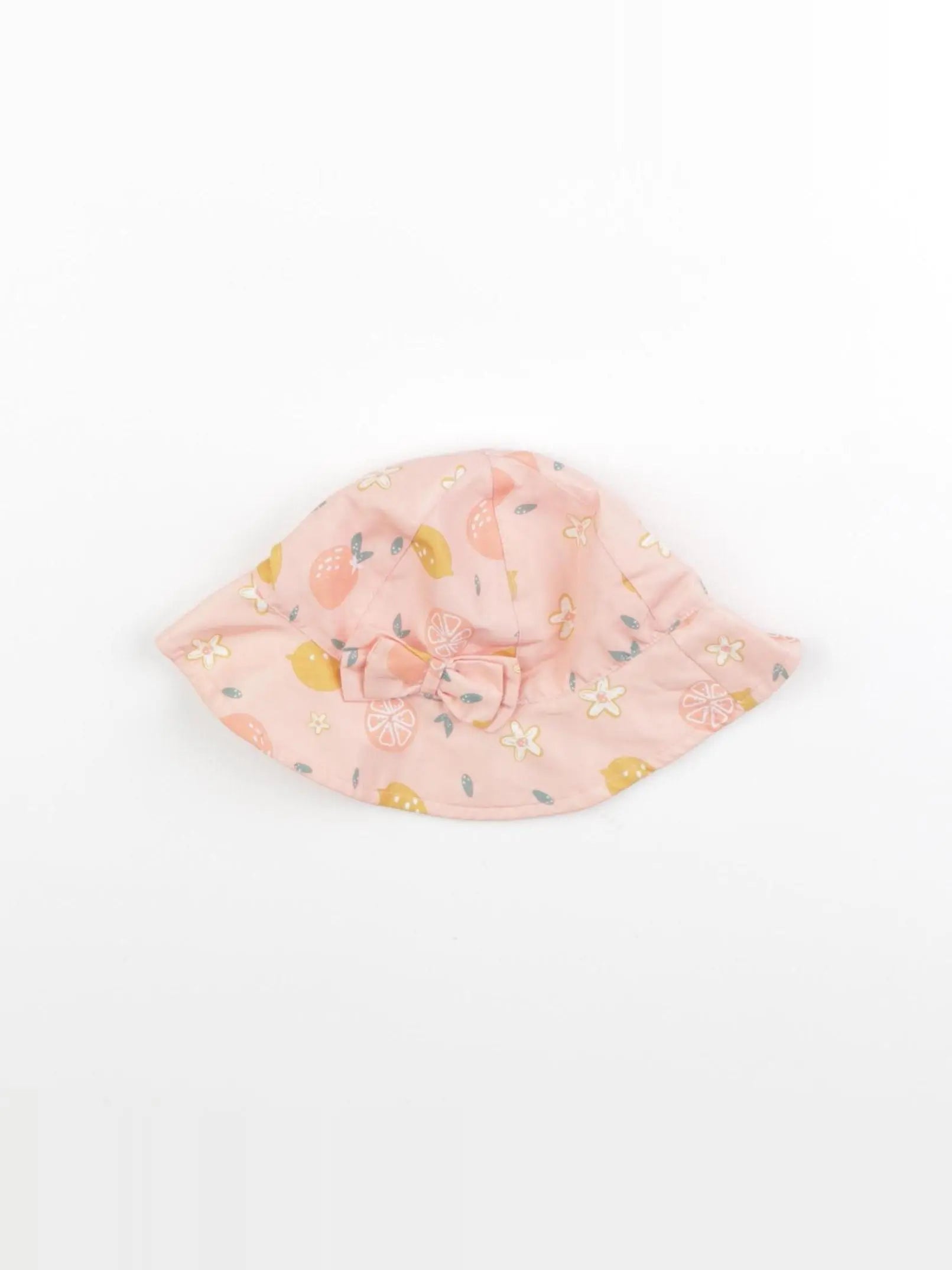 Vertbaudet - chapeau orange - 12/18 mois