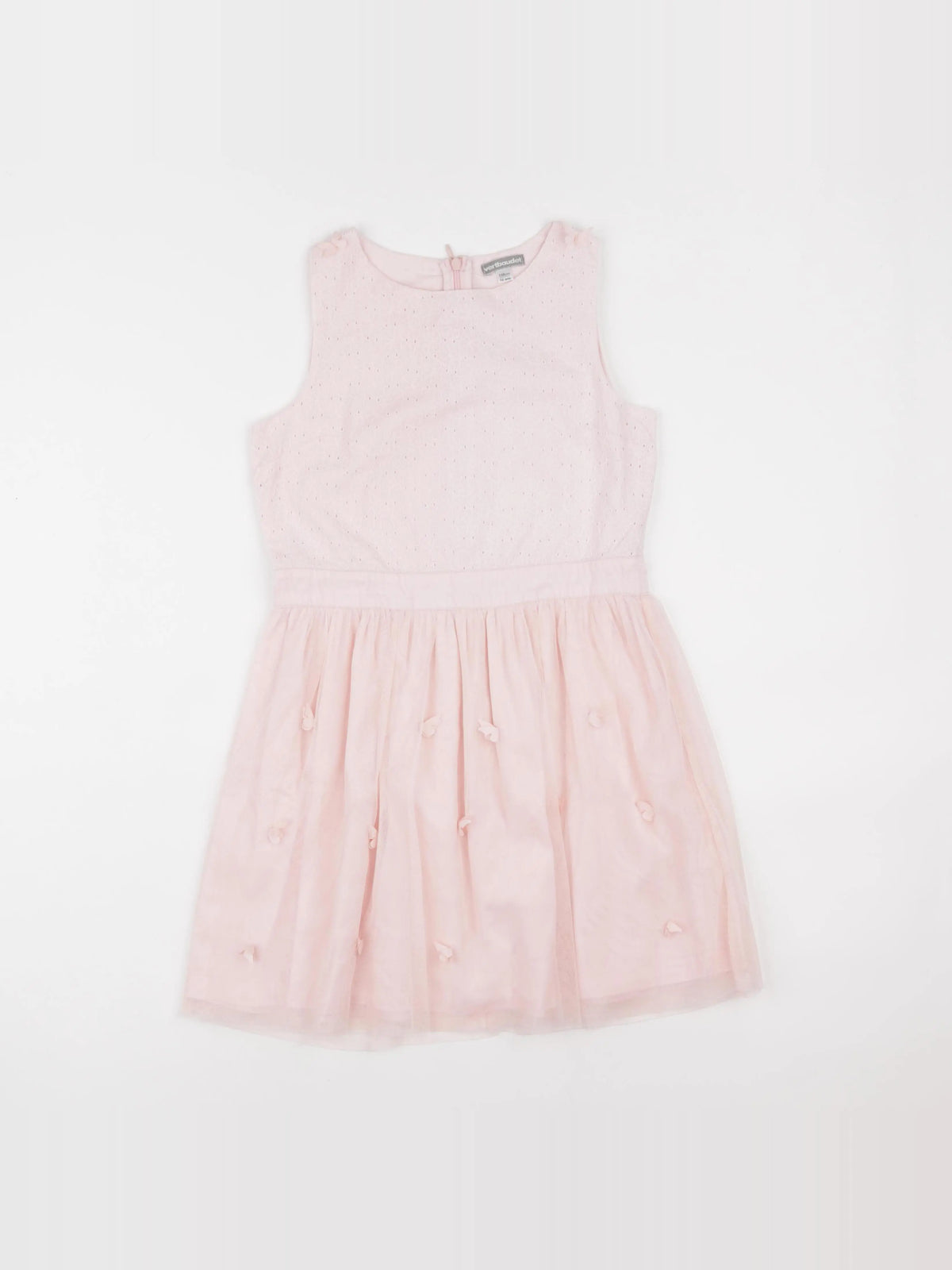 Vertbaudet - robe rose - 10 ans