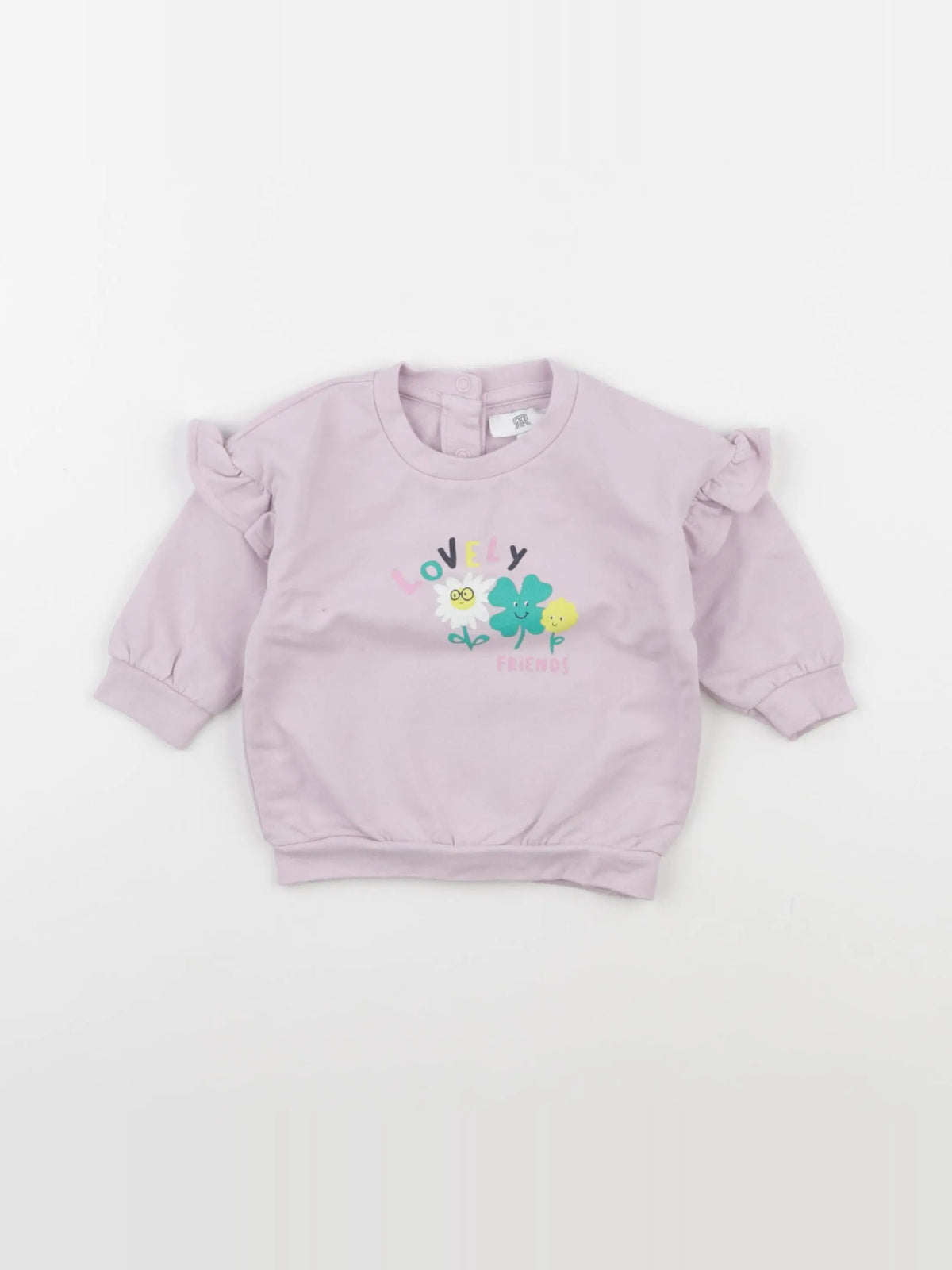 La Redoute - sweat violet - 6 mois