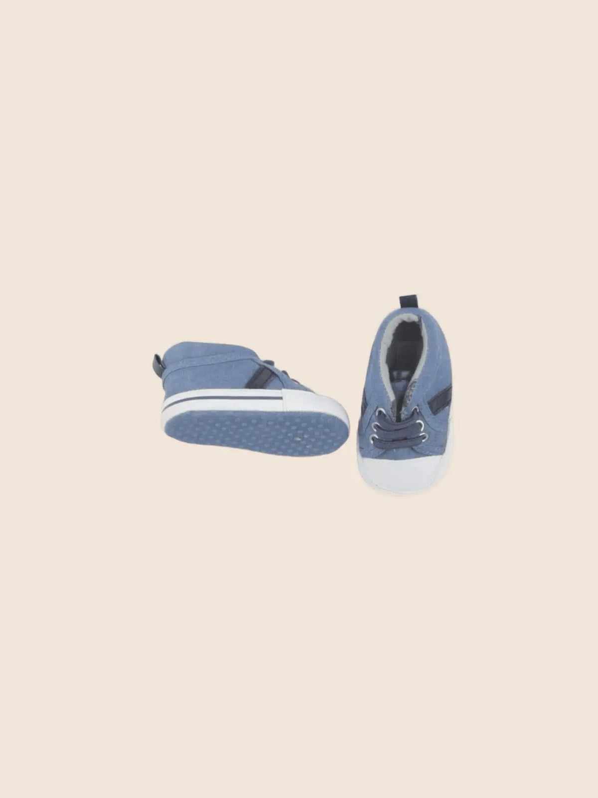 Vertbaudet - chaussons bleu - pointure 17