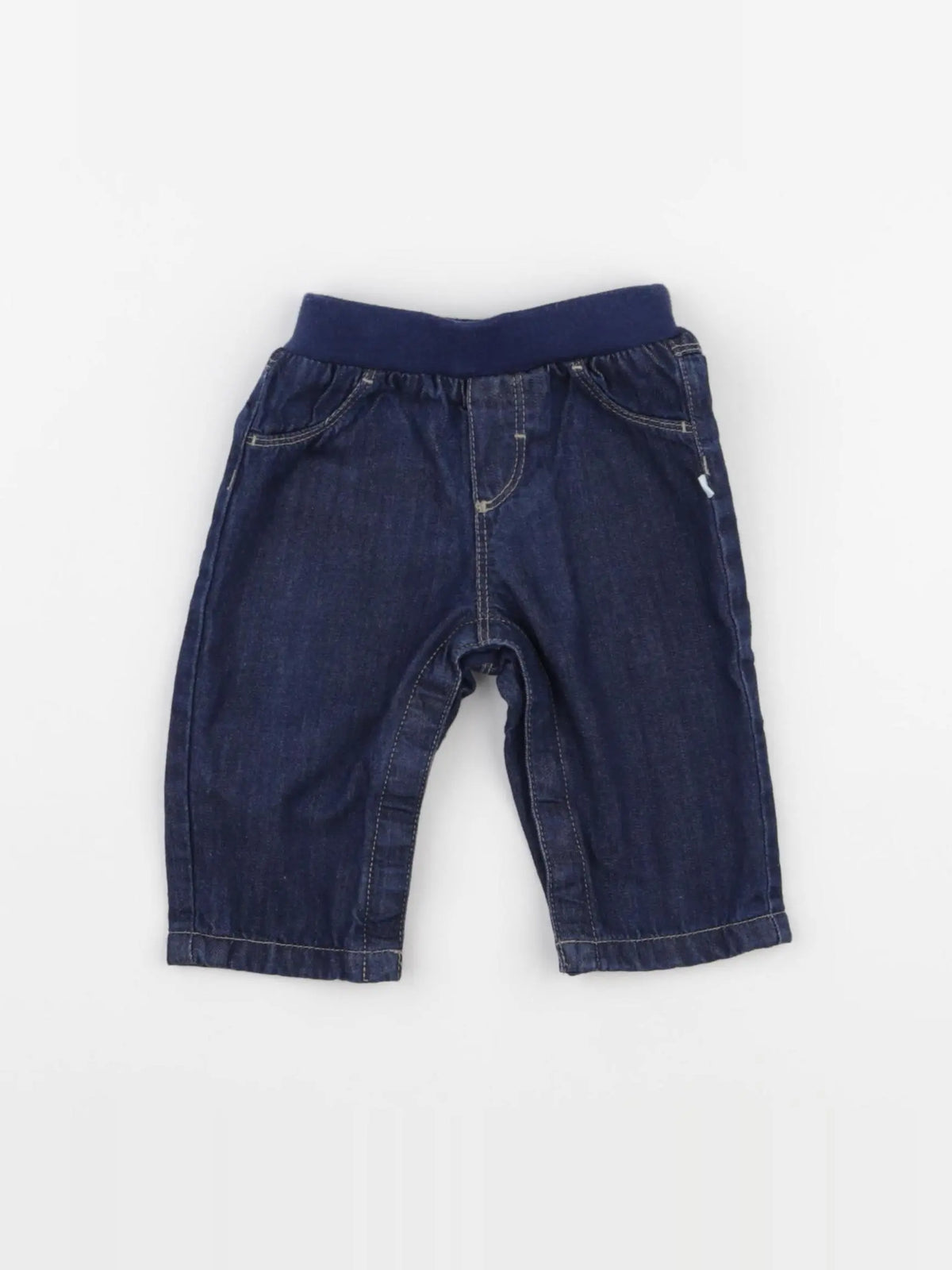 Petit Bateau - jean bleu - 3 mois
