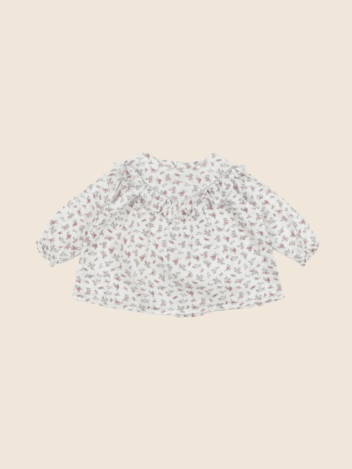 Bonton - blouse beige - 12 mois