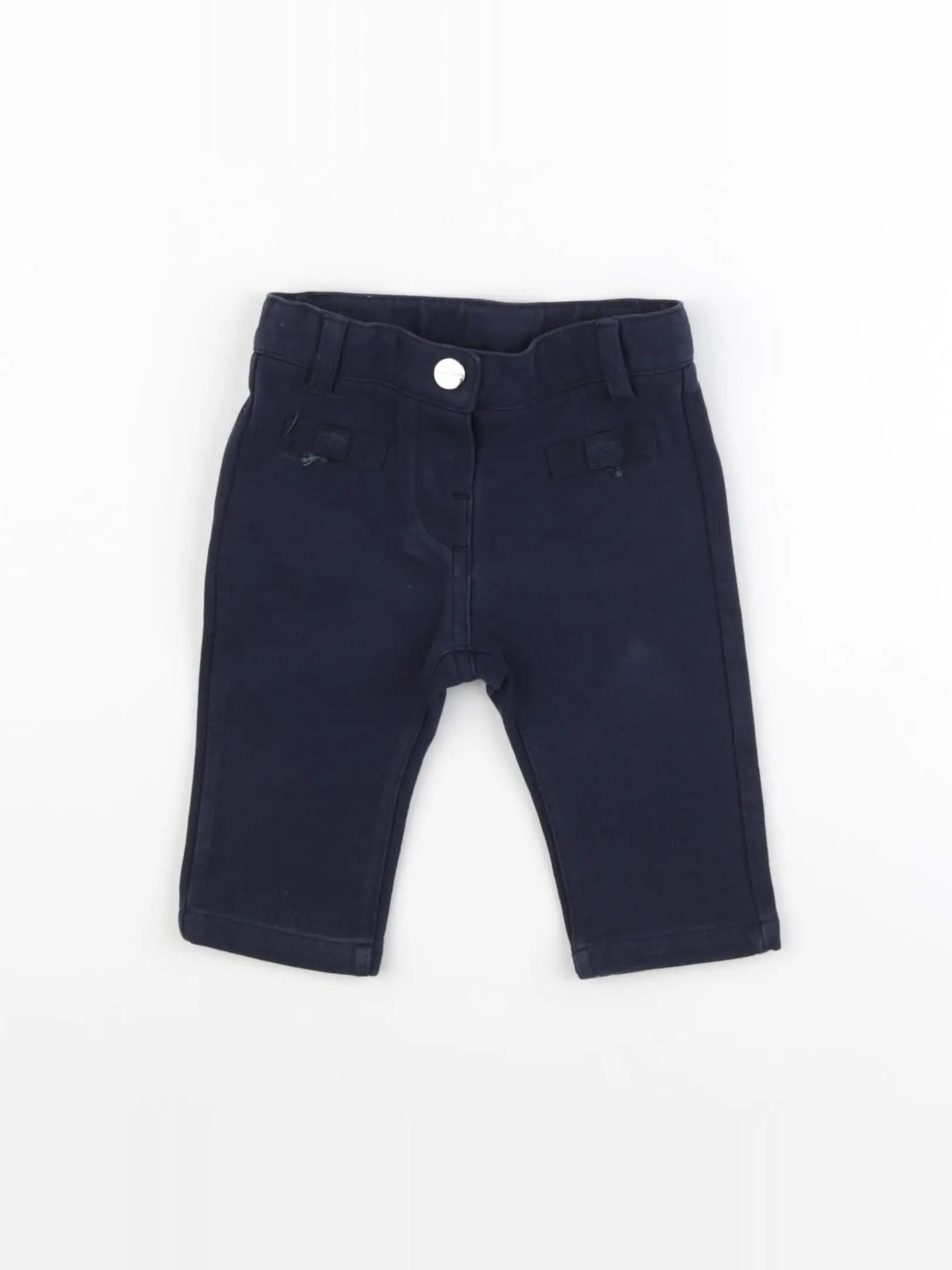 Jacadi - pantalon bleu - 6 mois