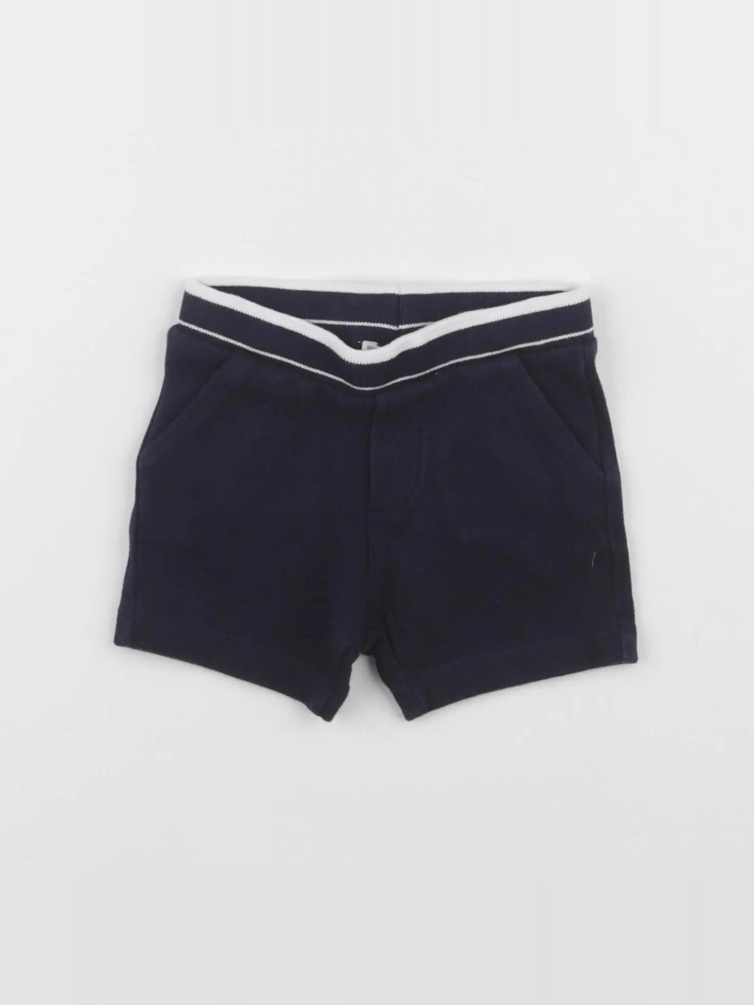 Jacadi - short bleu - 12 mois