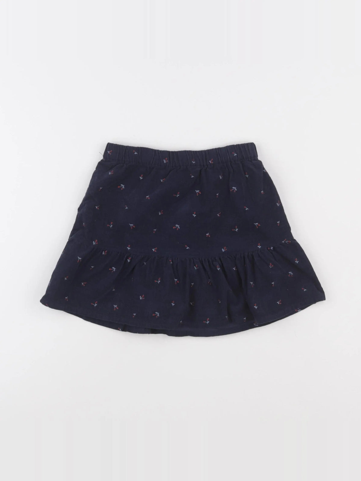 Vertbaudet - jupe bleu - 7 ans