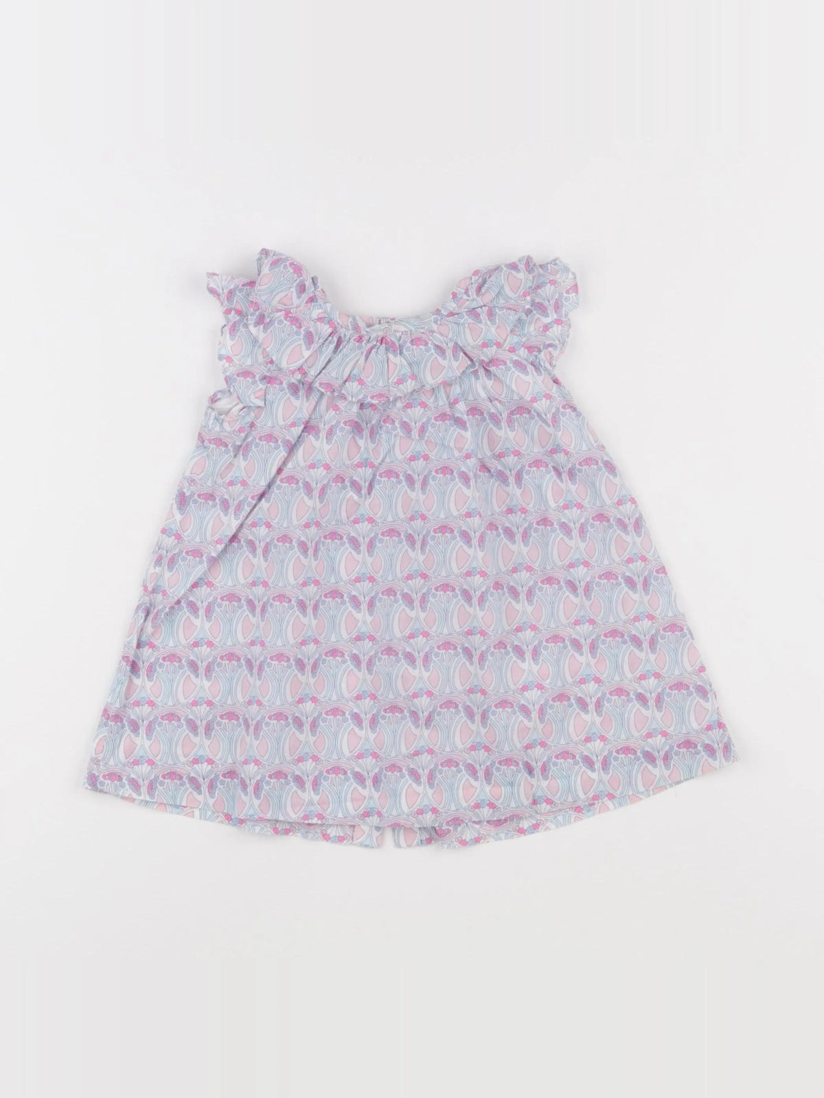 Jacadi - robe liberty multicolore - 6 mois