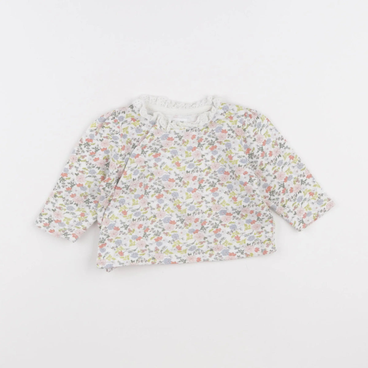 Vertbaudet - sweat multicolore - 3 mois