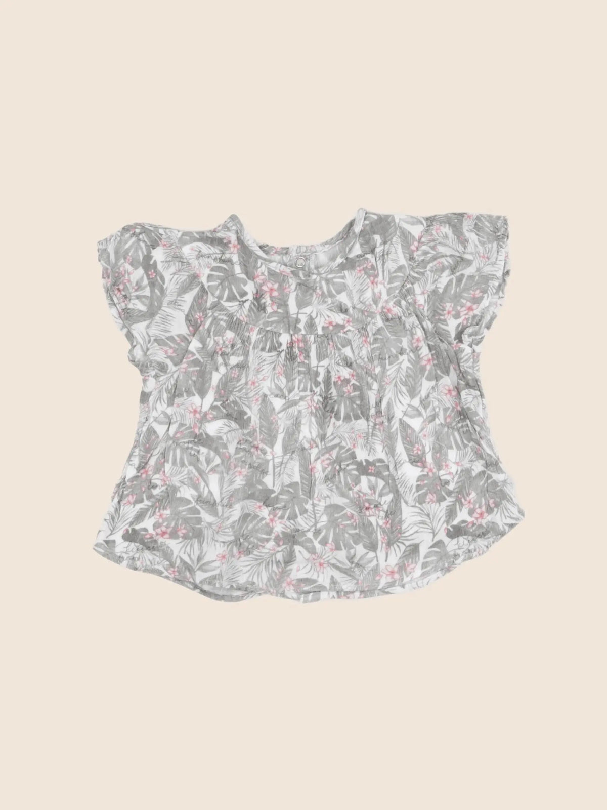 IKKS - blouse vert - 18 mois